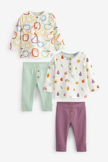 Next Top Leggings »4 teiliges Baby Set mit T Shirts und Leggings« (4 tlg)  - Onlineshop Otto