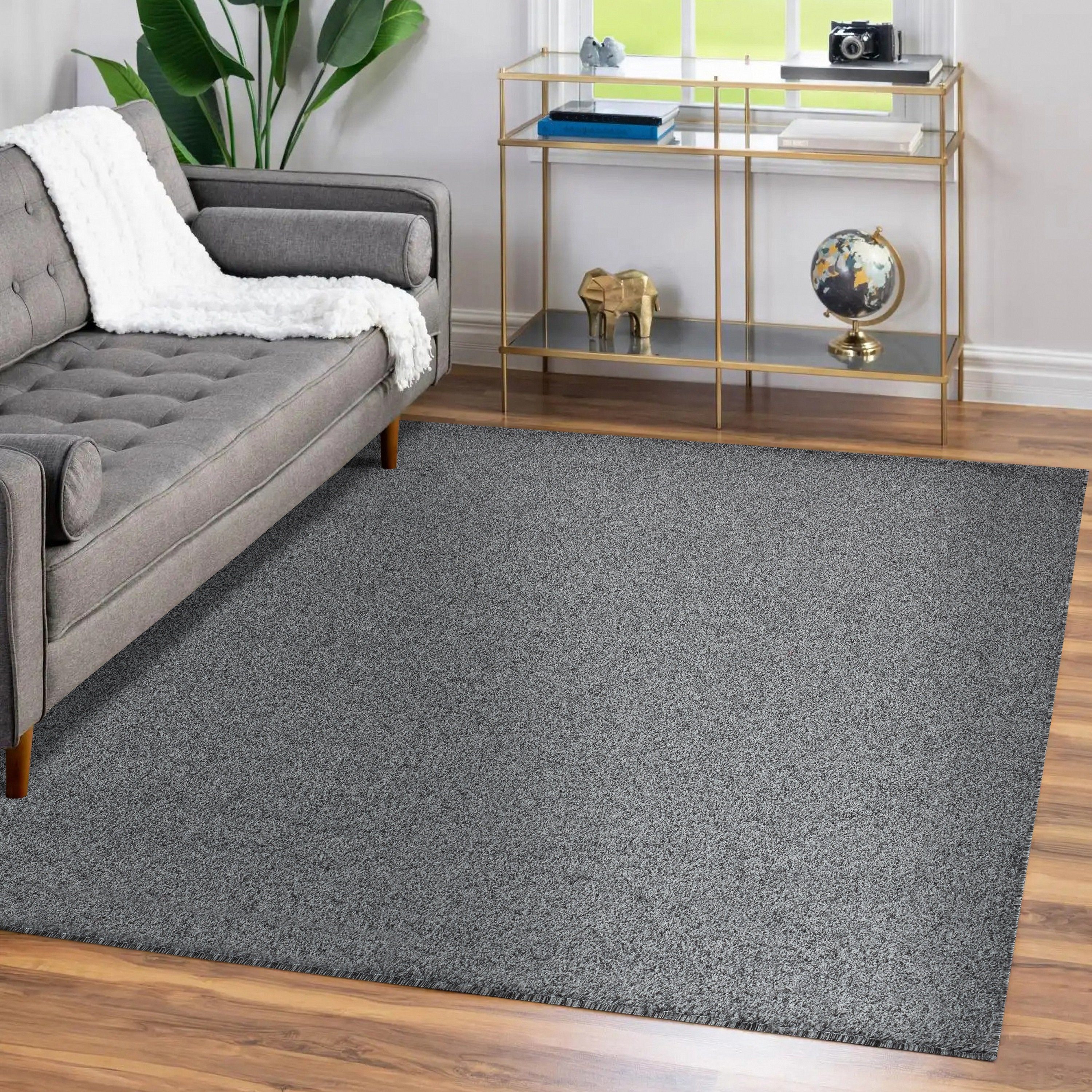 Teppium Teppich Unicolor - Einfarbig, Rechteckig, günstig online kaufen