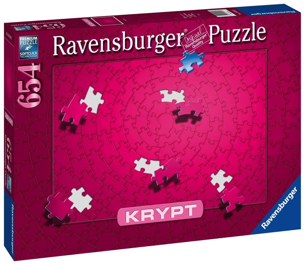 Ravensburger Пазлы 654 Teile Ravensburger Пазлы Krypt Pink 16564, 654 Пазлыteile