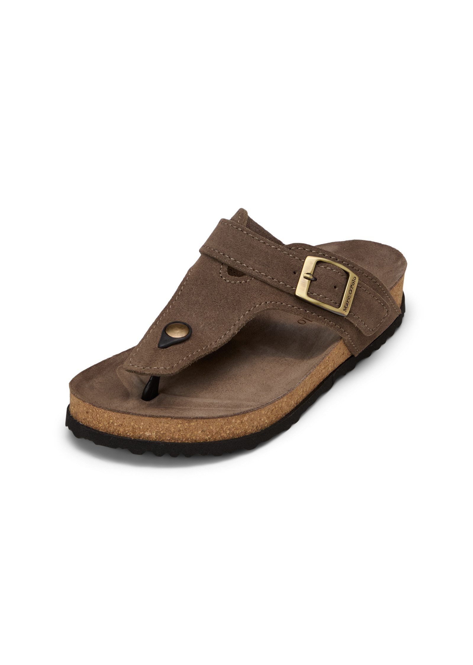 Marc O'Polo aus weichem Veloursleder Sandale
