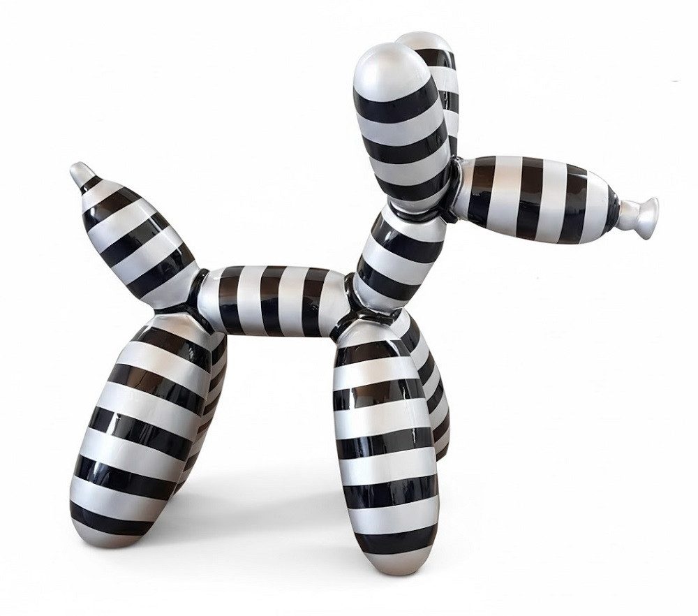 JVmoebel Skulptur Hund Ballon Figur aus hochwertigem Material für moderne Dekoration (1 St), Made in Europa