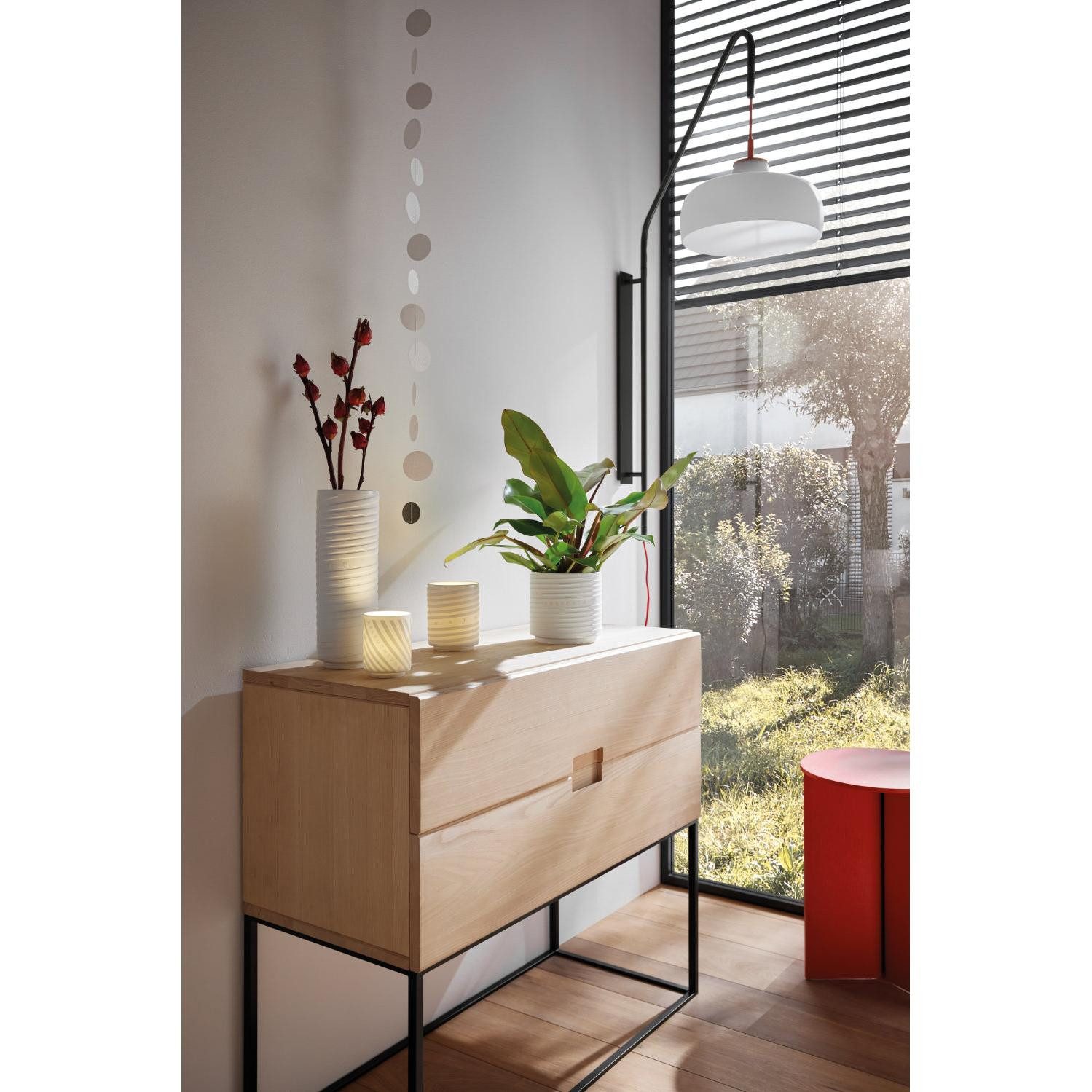 Räder Kerzenhalter Design Teelichthalter Einklang Erleuchtung Weiß (10cm)