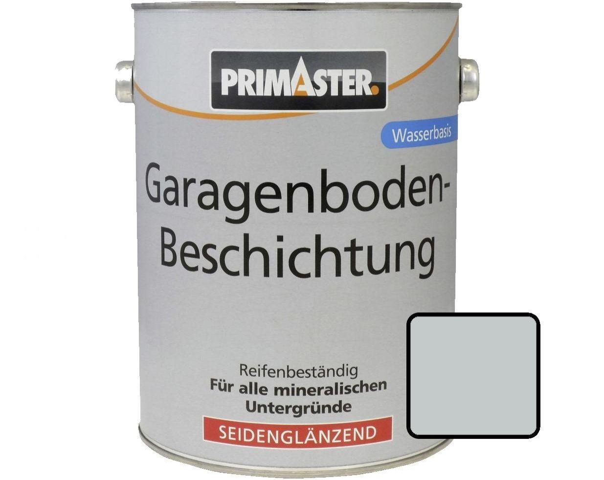 Zementfarbe Primaster Garagenbodenbeschichtung 5 L lichtgrau