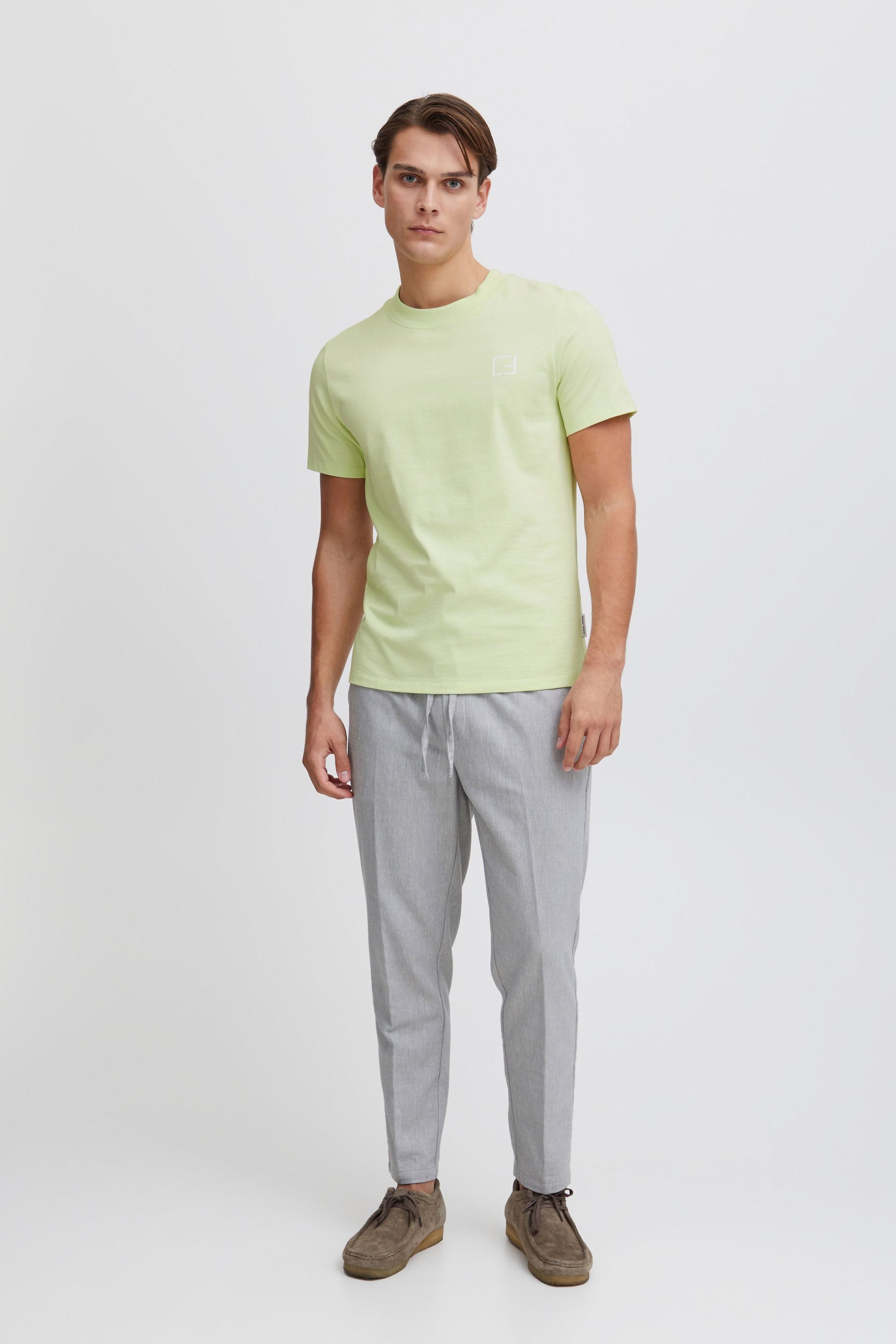 Casual Friday T-Shirt CFThor Lässiges T-shirt mit Stickerei
