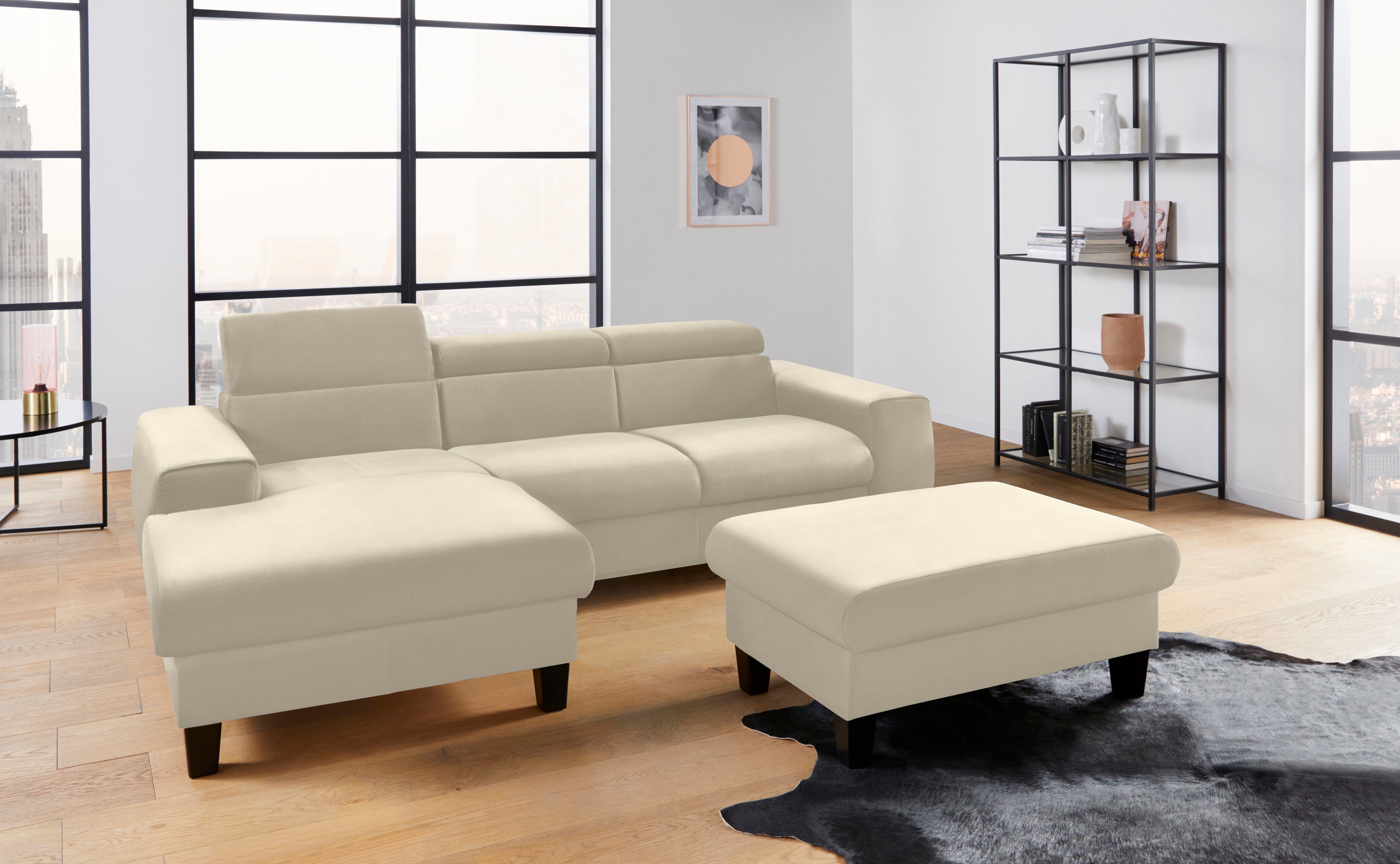 COTTA Polstergarnitur "Morven L-Form", (Set), Set bestehend aus: Ecksofa mi günstig online kaufen