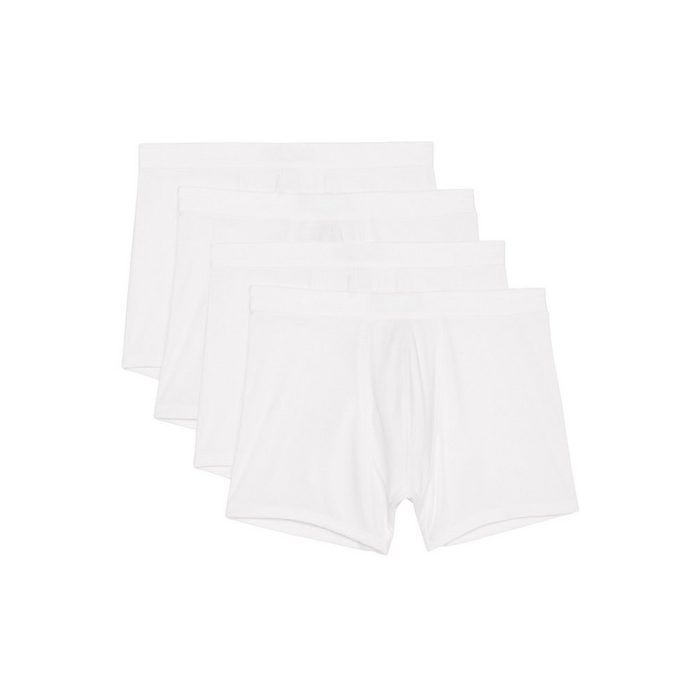 Marc O'Polo Retro Boxer 4er Pack Iconic Rib Organic Cotton (Spar-Set 4-St) Long Short / Pant - Baumwolle - Ohne Eingriff