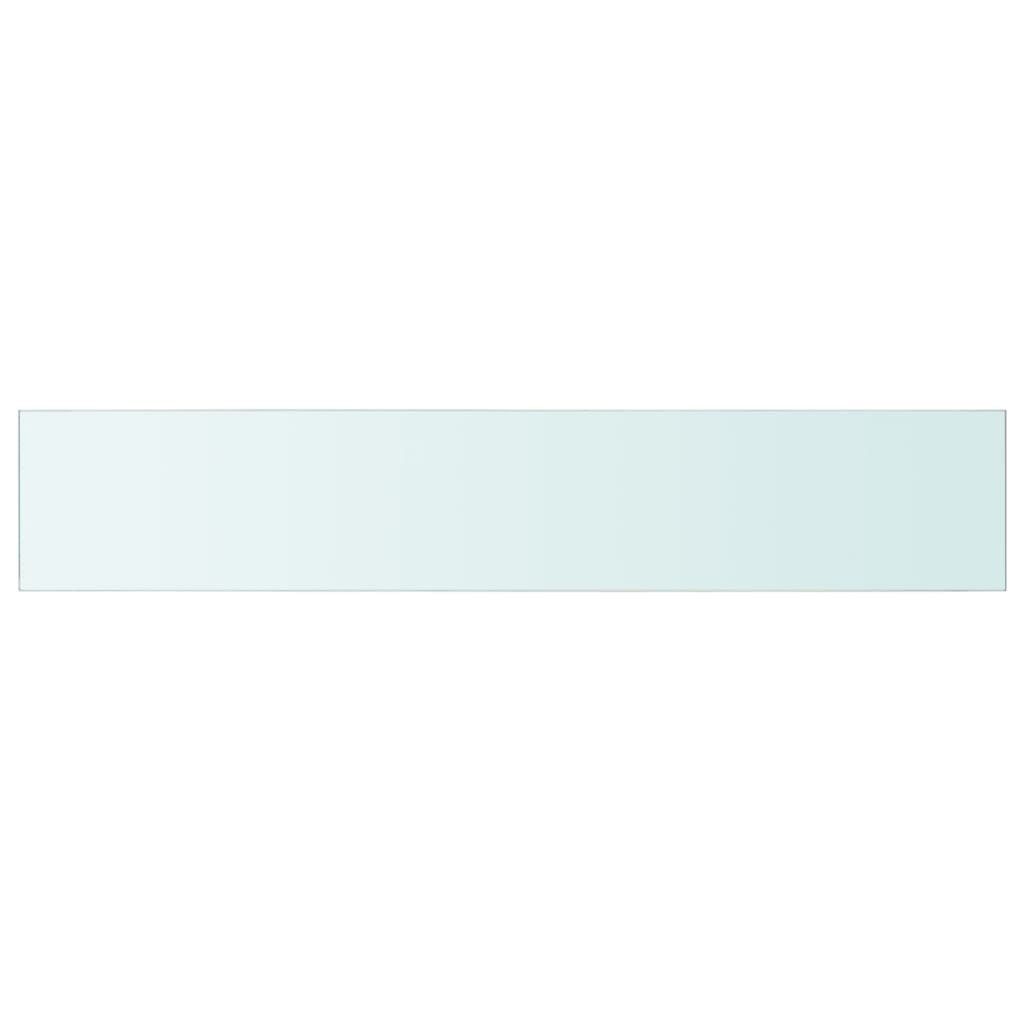 furnicato Wandregal Regalboden Glas Transparent 110 günstig online kaufen