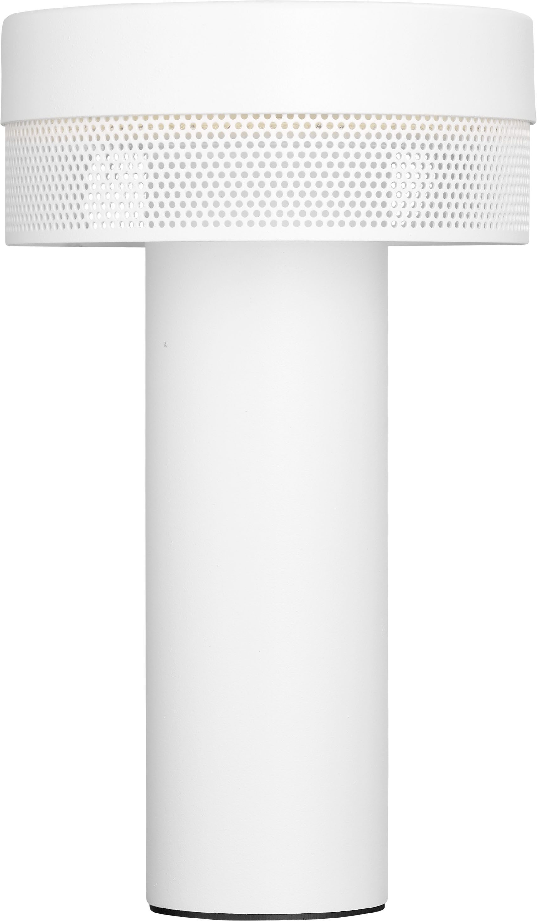 HELL höllisch gutes Licht LED Tischleuchte MESH-B, LED fest integriert, Warmweiß, Tastdimmer, IP54