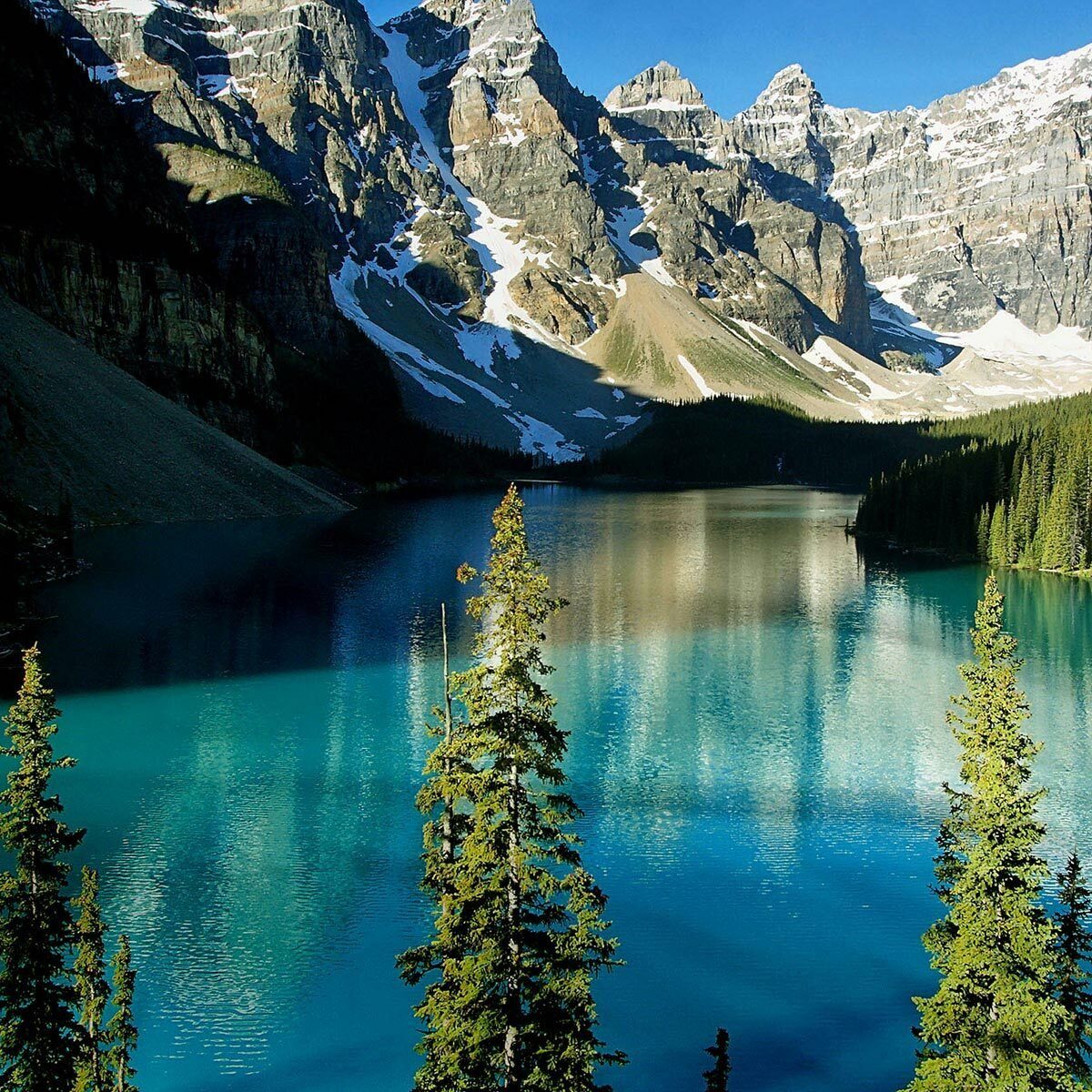 TRAUMSCHLAF Bettwäsche Bergsee, Renforce, 2 teilig, herrliches Design in st günstig online kaufen