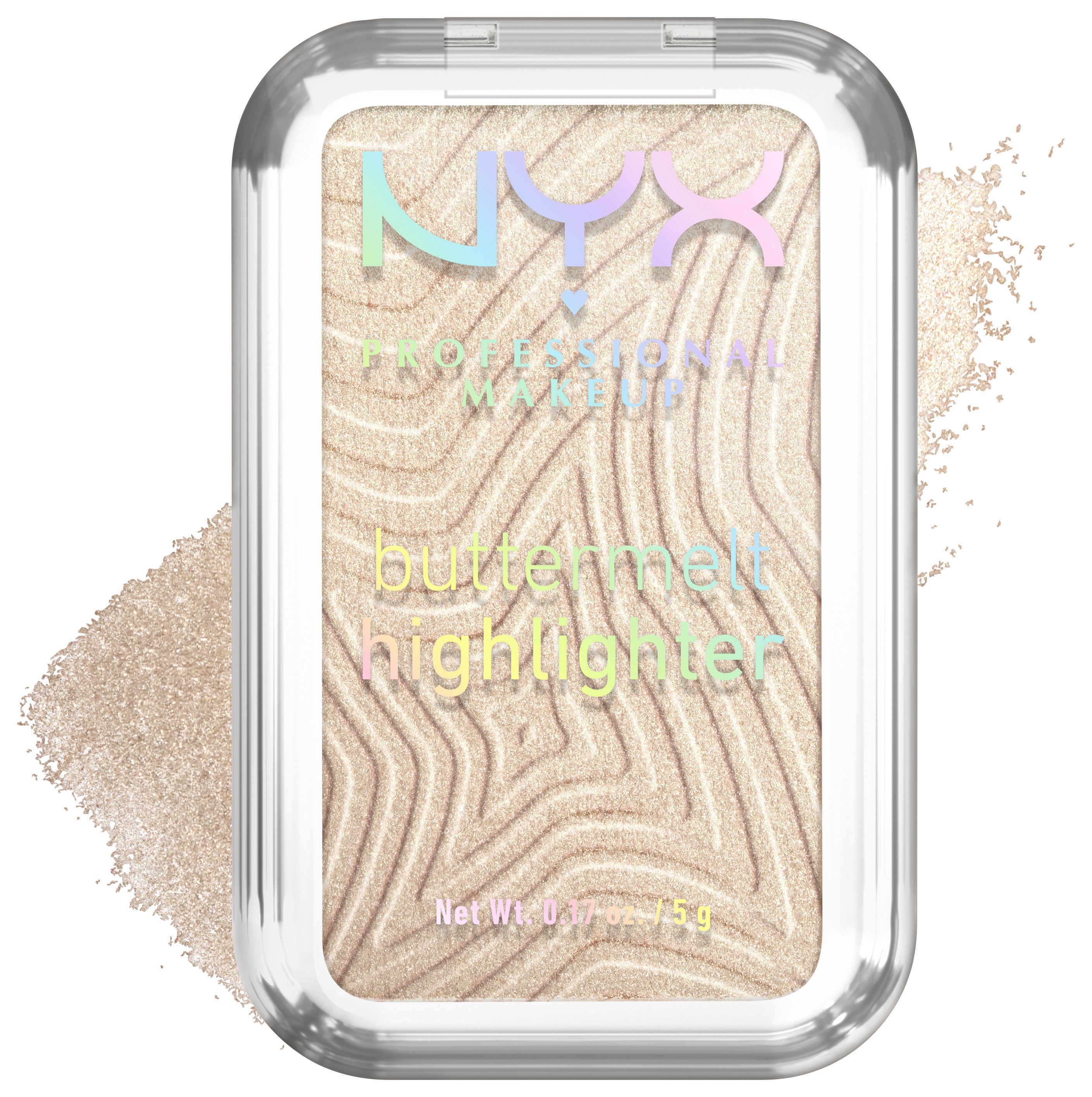 NYX PROFESSIONAL MAKEUP Highlighter BUTTERMELT HIGHLIGHTER, zaubert einen multidimensionalen Glow in das Gesicht