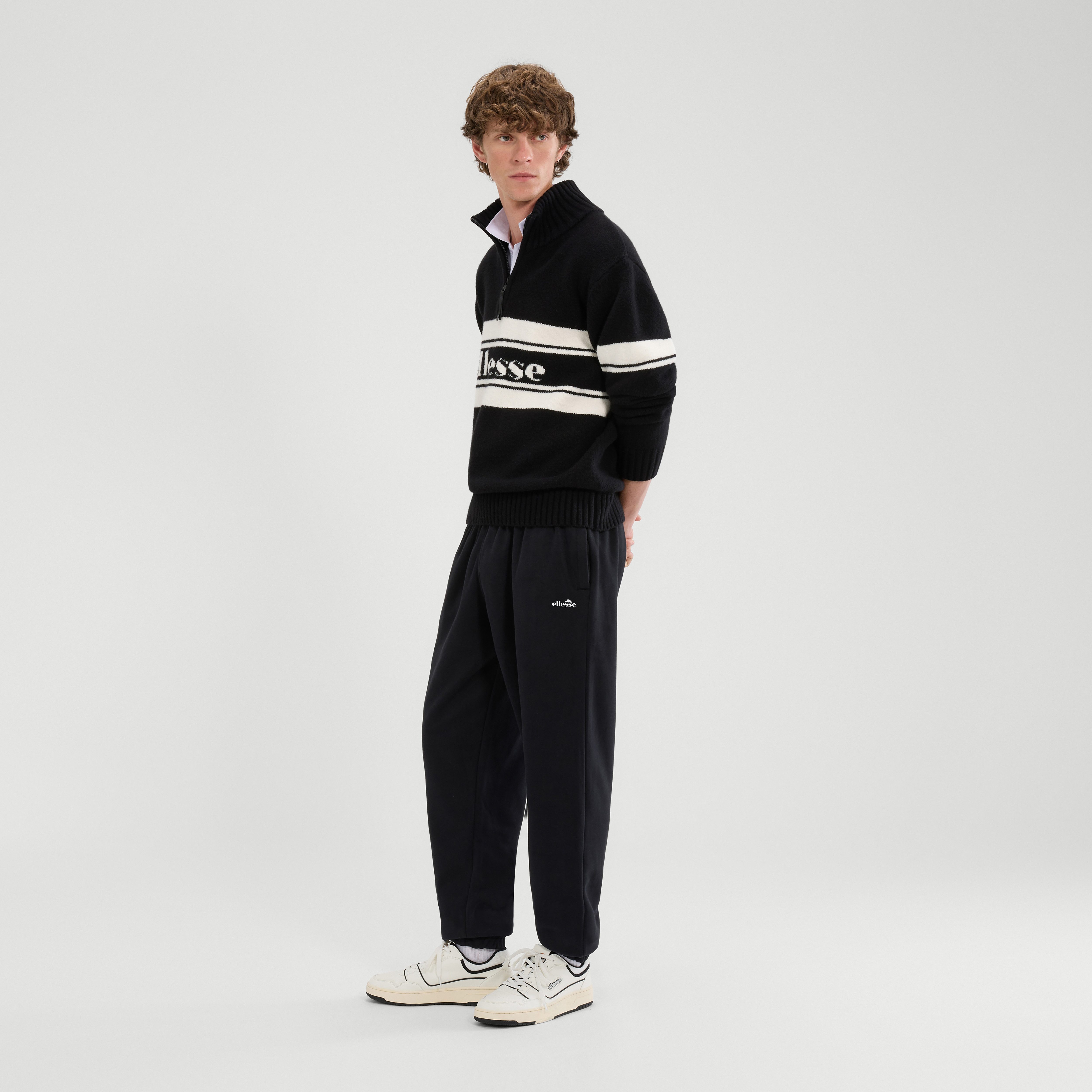 Ellesse Jogginghose ORVINIO JOG PANT für Erwachsene geeignet, aus Baumwolle und Polyester, mit Gummizug