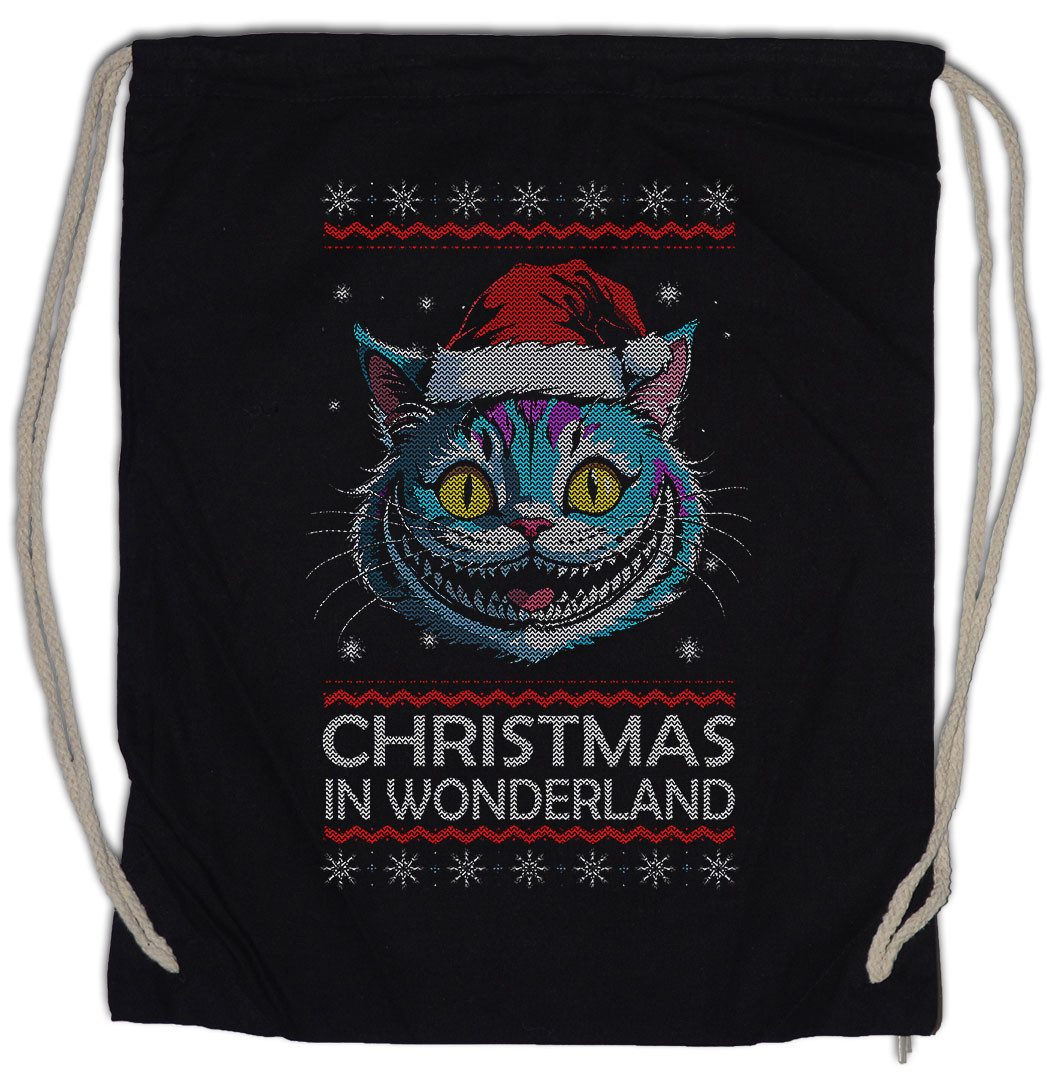 Turnbeutel Christmas Wonderland Turnbeutel Winter Merry Alice Santa In X-Mas