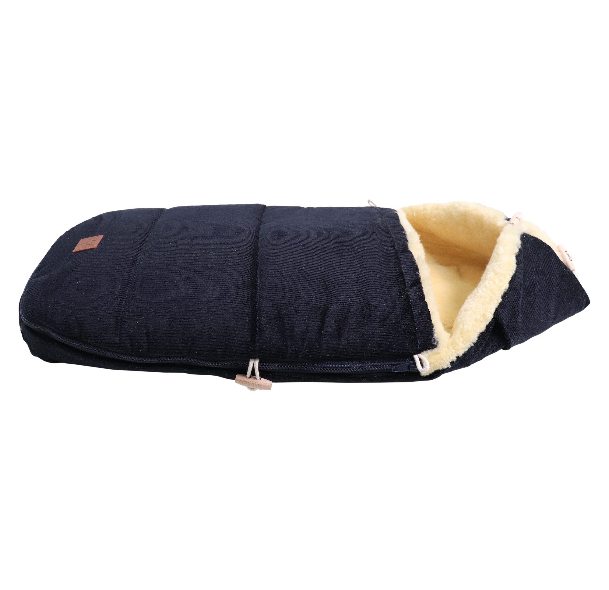 Kaiser Fußsack Filia Cord Lammfell Babyschalen Fußsack