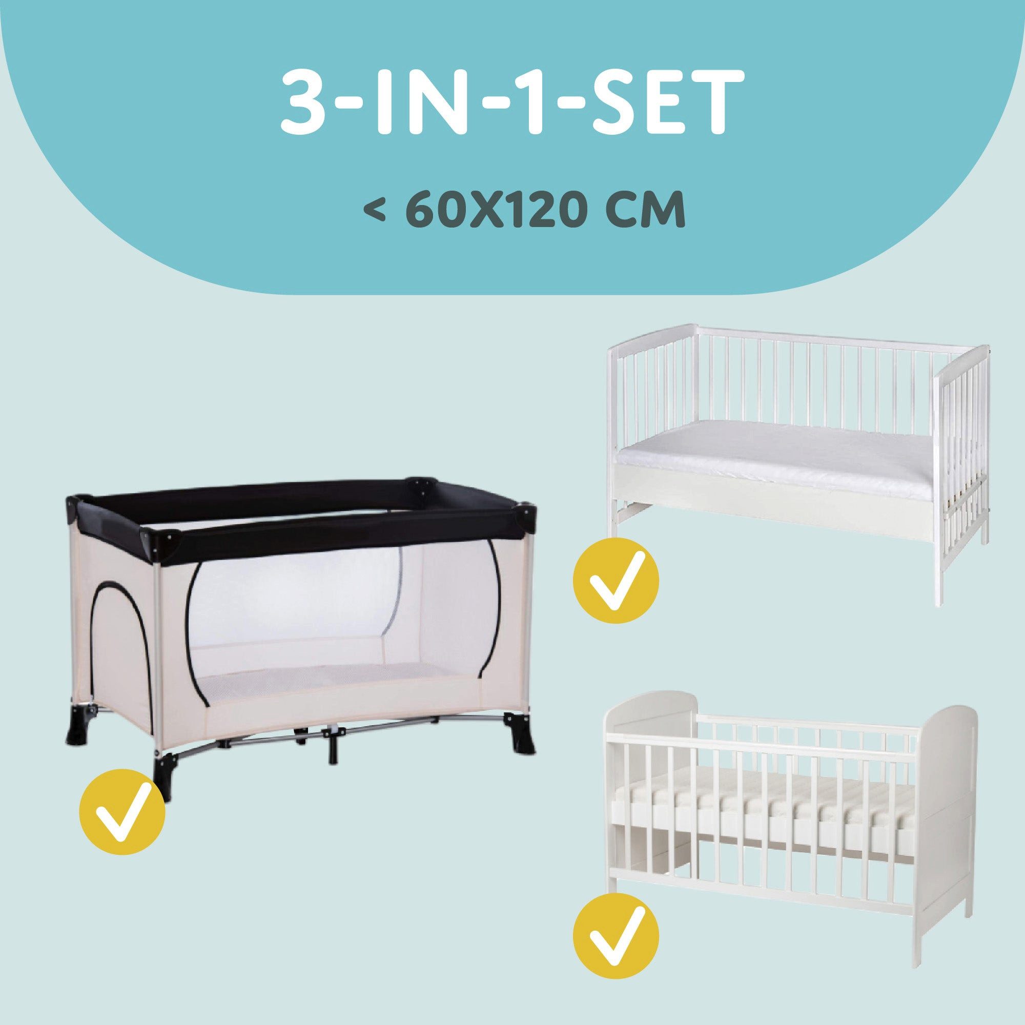 Totsy Baby Spannbettlaken Spannbettlaken Kinderwagen Set günstig online kaufen