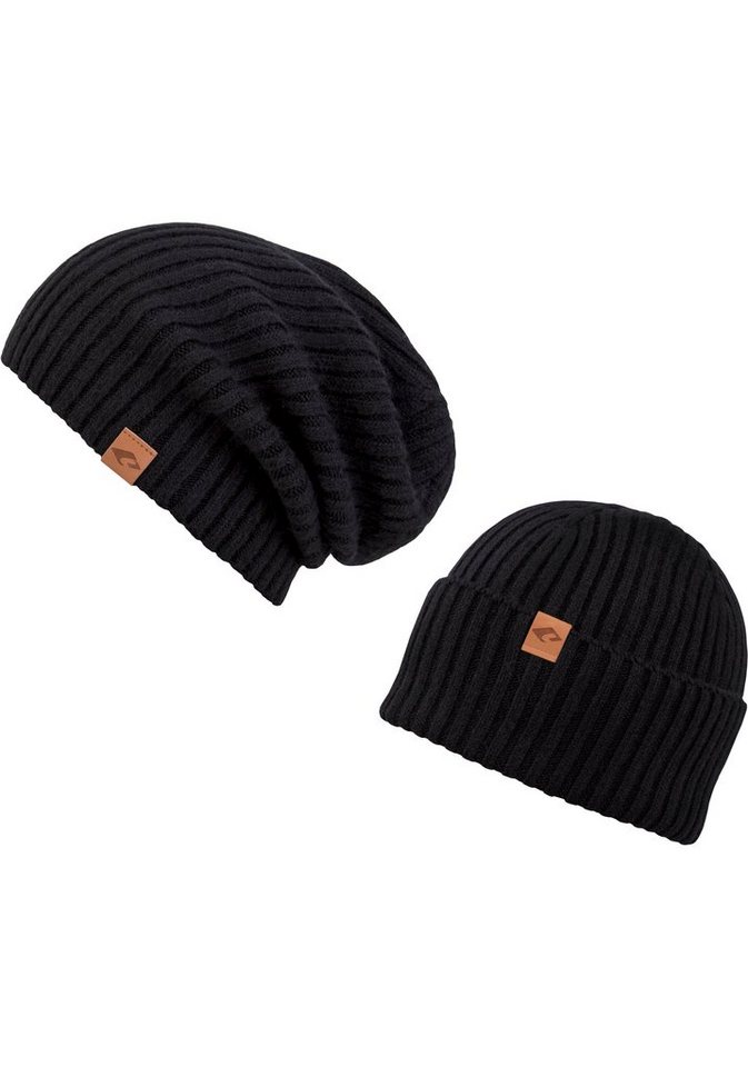 chillouts Beanie Justin Hat mit Chillouts-Logo am Saum