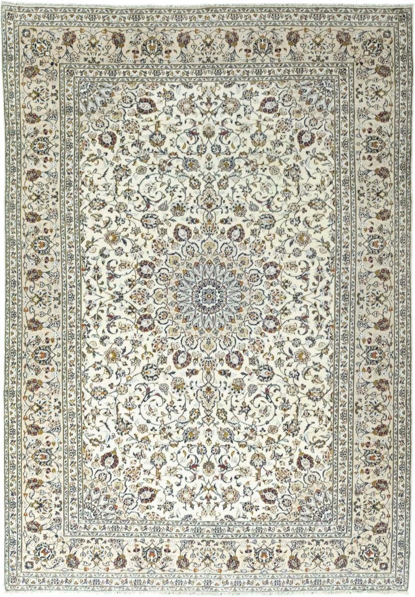 Orientteppich Keshan 248x358 Handgeknüpfter Orientteppich / Perserteppich, Nain Trading, rechteckig, Höhe: 12 mm