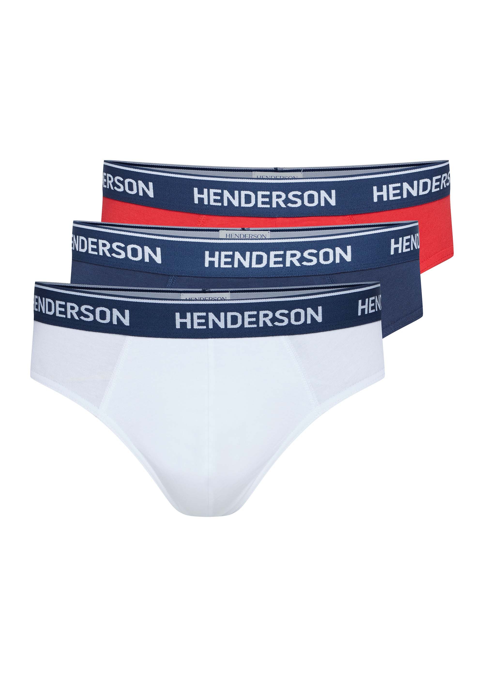 Henderson Slip Klassische Slips 3er-Pack aus Baumwolle Mix Atmungsaktiv bequem Kane (3-St)