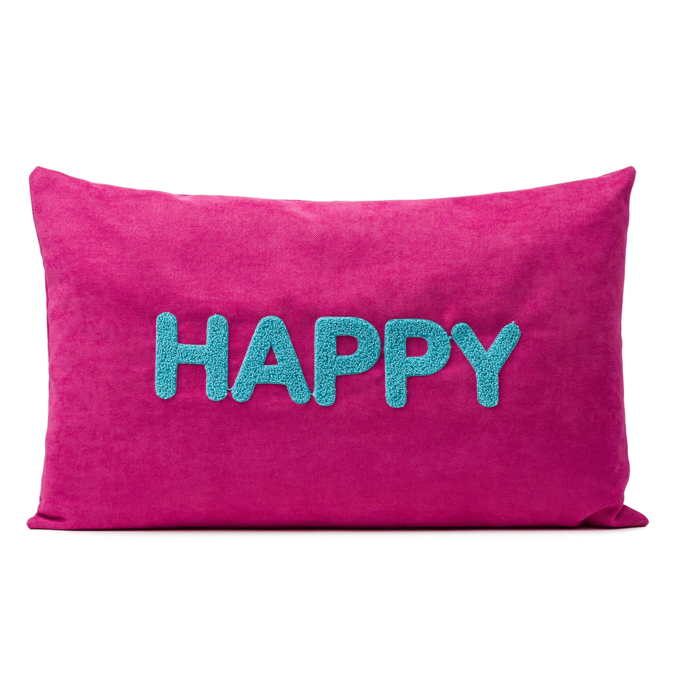 Gözze Kissenbezüge Gözze Dekokissen Happy 30x50 cm (gefüllt) - für den Innenbereich