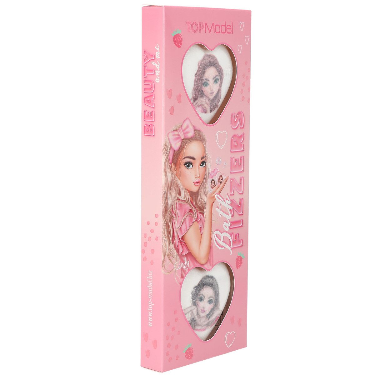 Depesche Styropor-Teil DEPESCHE TOPModel bedruckte Badebombe BEAUTY and ME