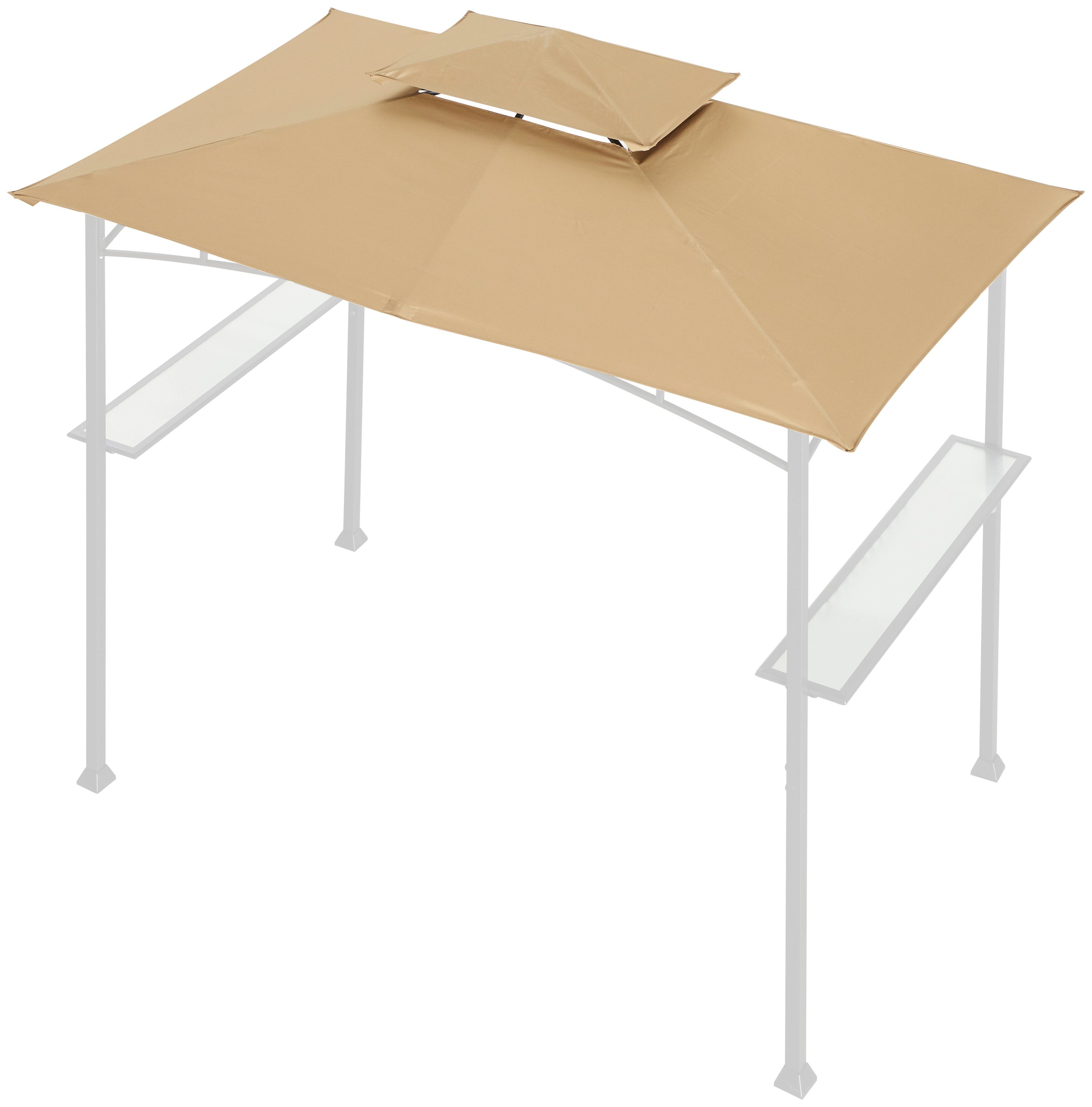 KONIFERA Pavillon-Ersatzdach Grillpavillon, 150 g/m², BxT: 150x240 cm