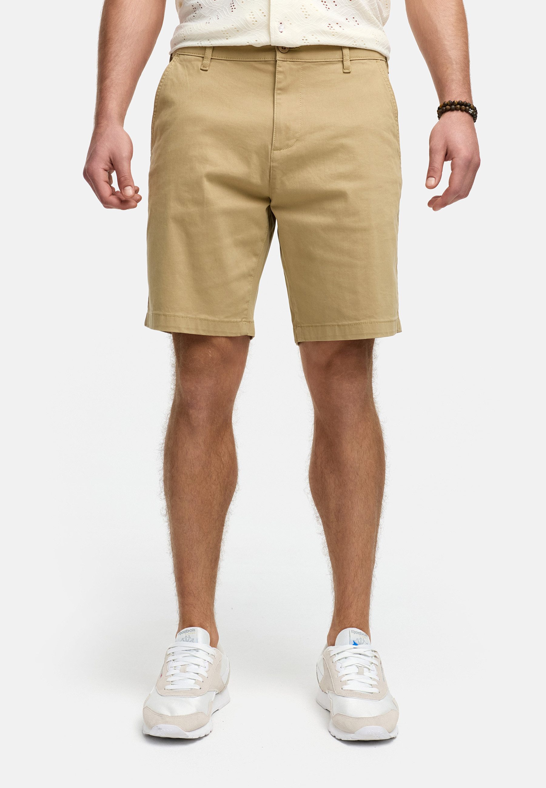 INDICODE Chinoshorts Herren INSeven Chino Shorts Herrenshorts mit dezenten Gesäßtaschen
