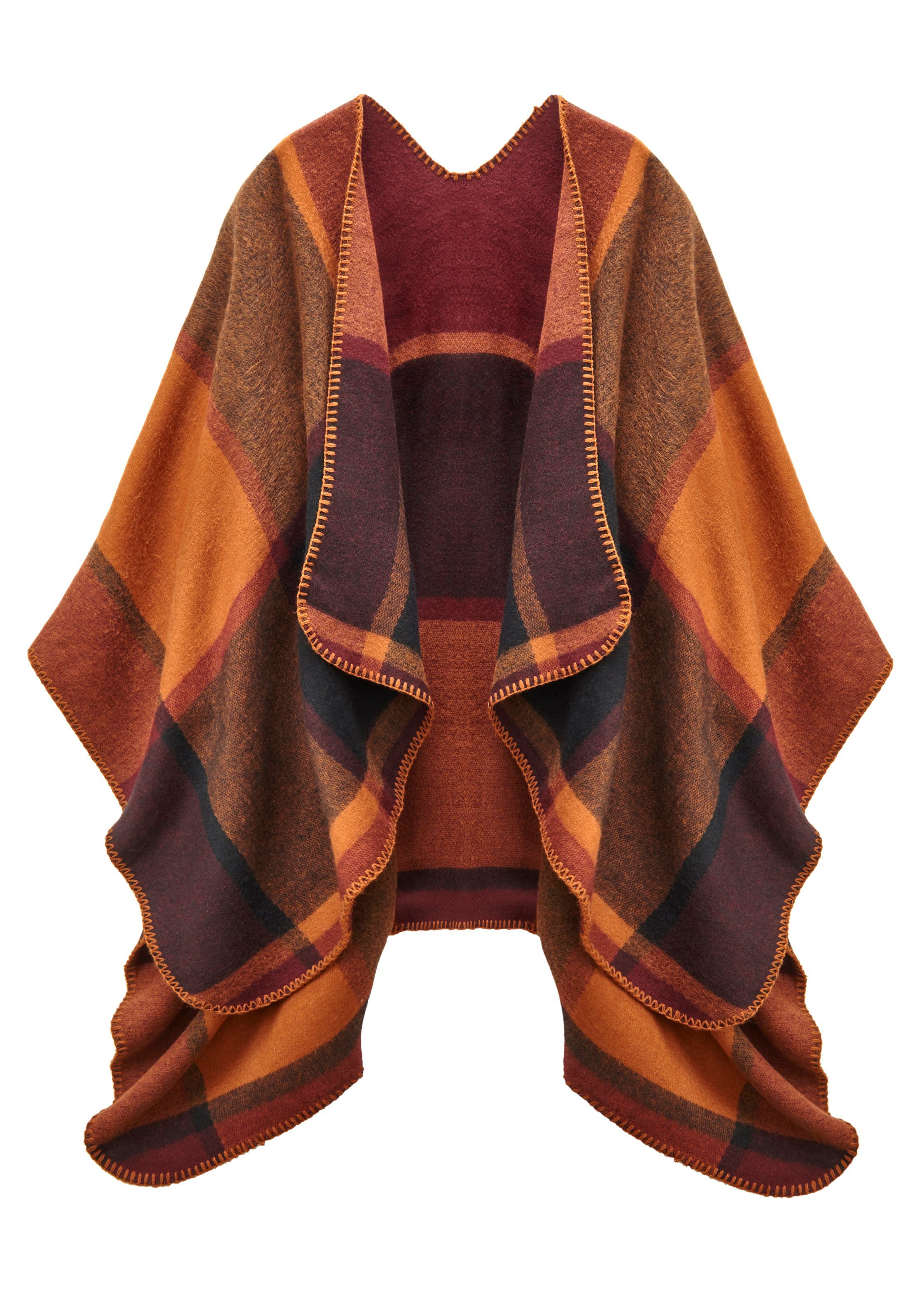LASCANA Strickponcho Poncho in kuscheliger Qualität, günstig online kaufen