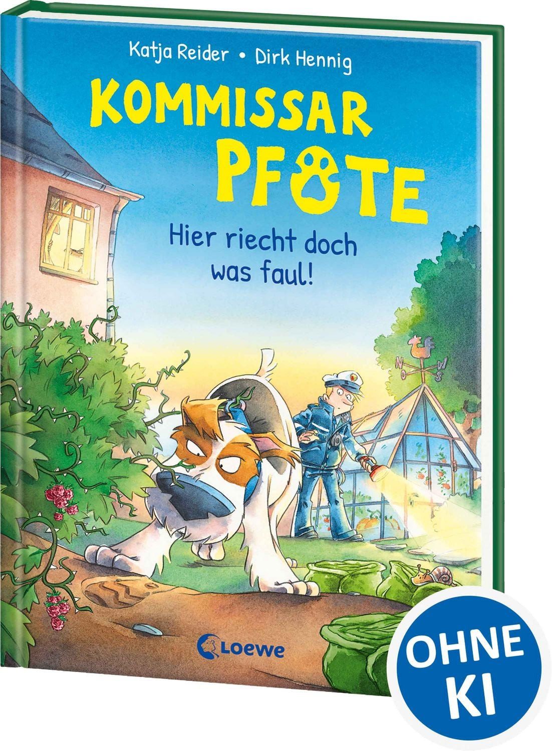 Kinderbuch Kommissar Pfote (Band 5) - Hier riecht doch was faul! Begleite den bel Katja Reider