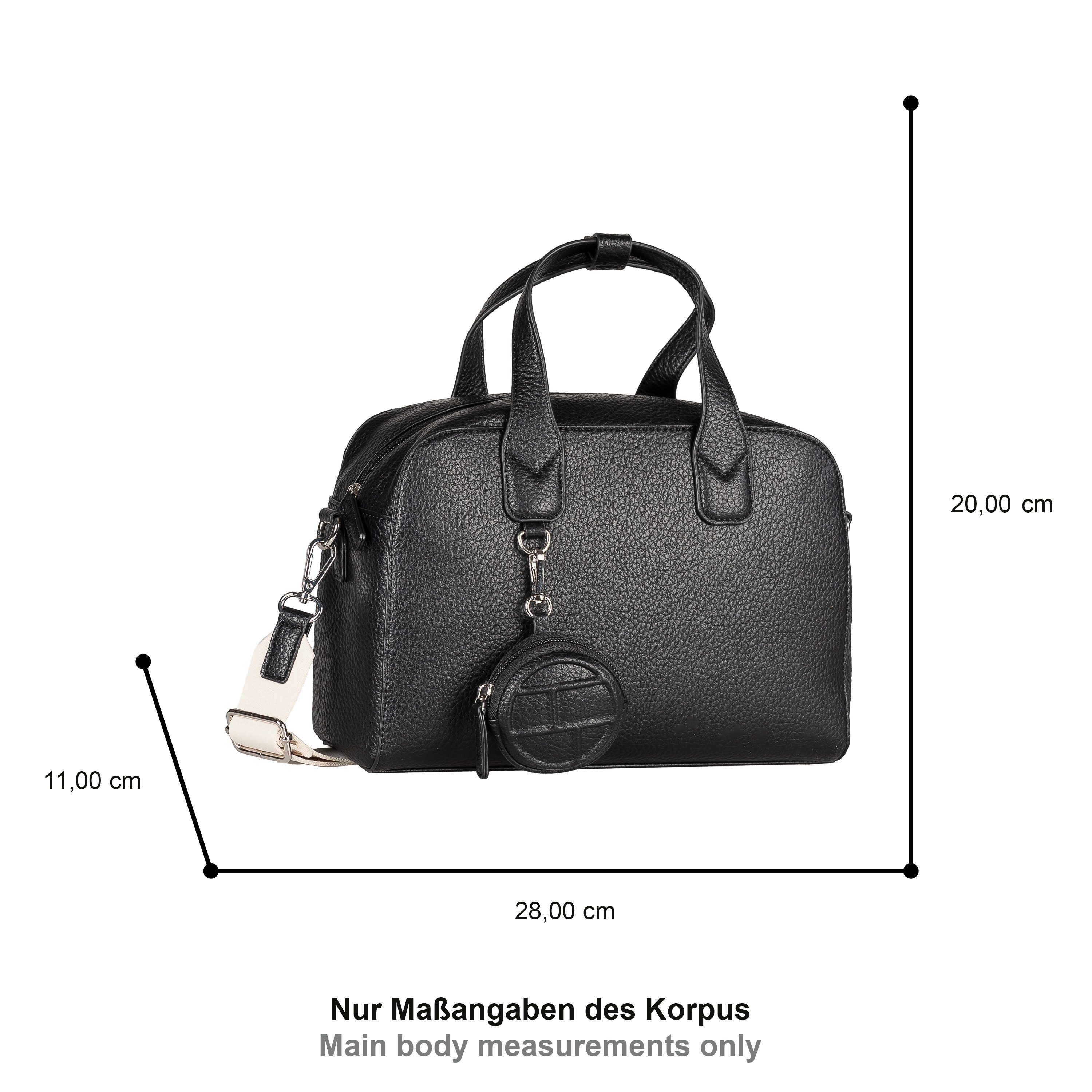 TOM TAILOR Bowlingtasche Rima (Set, Eine abnehmbare Anhängetasche), elegante Formen treffen auf sportiven Schulterriemen & Minipouch