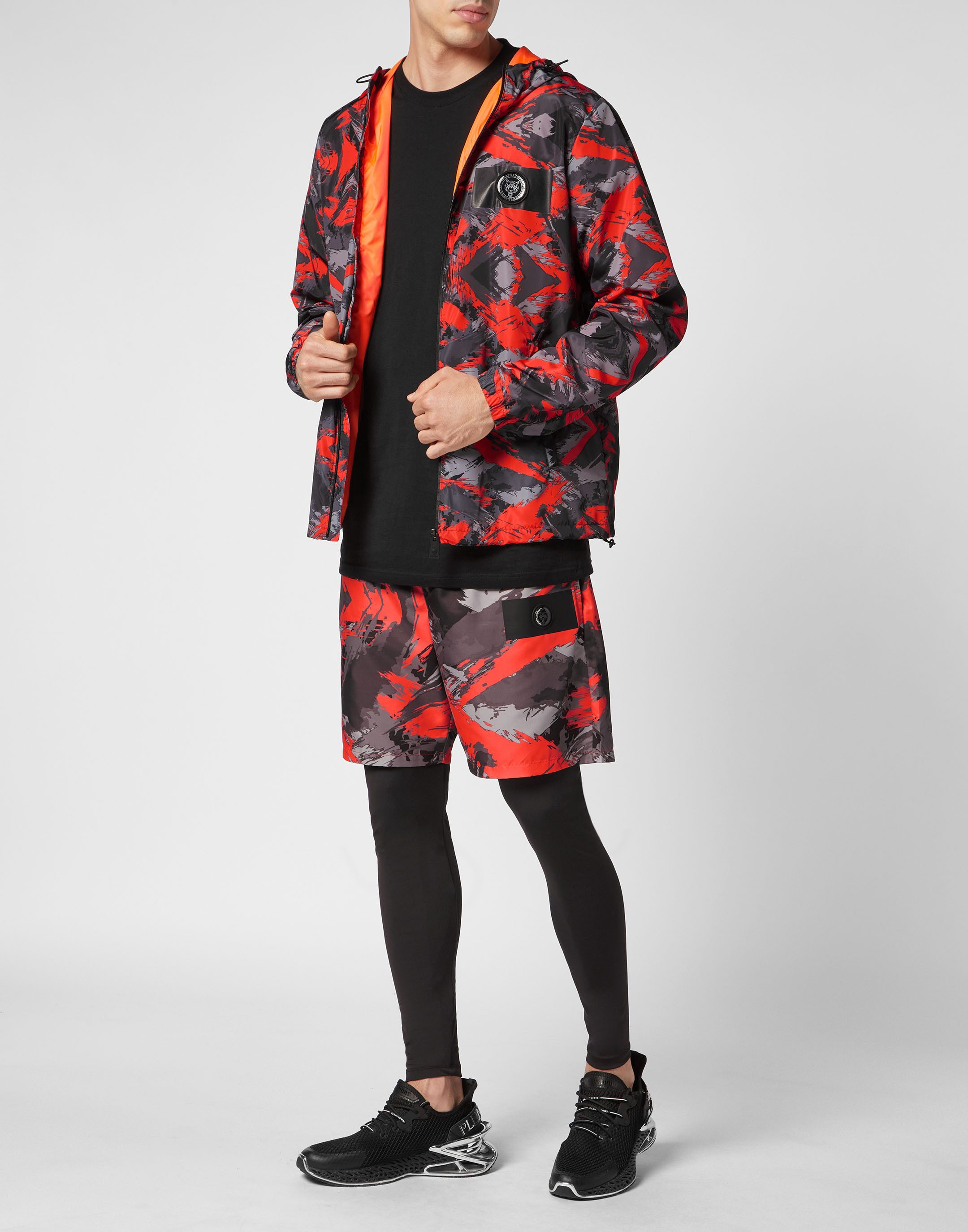 PLEIN SPORT Windbreaker Camouflage