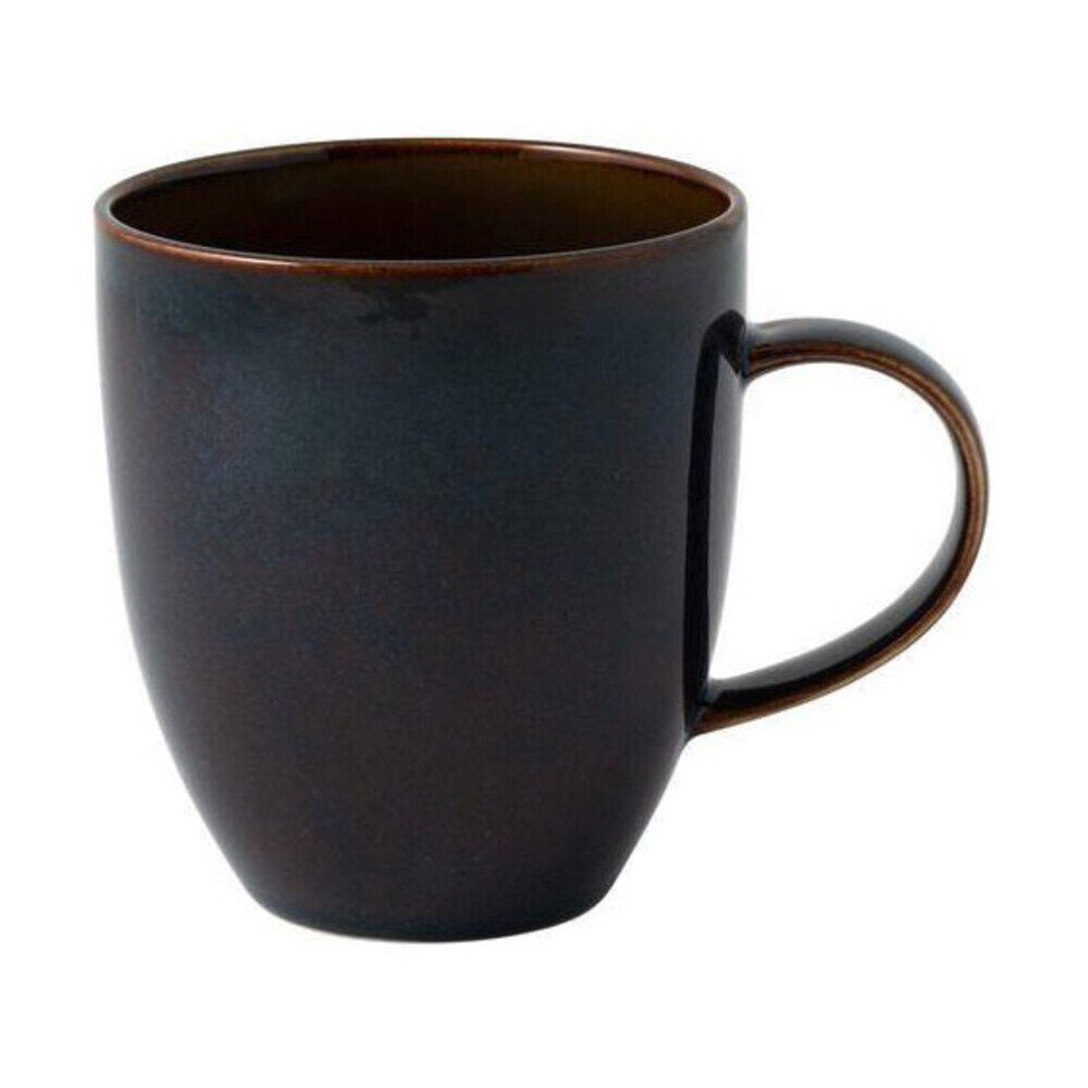 Villeroy & Boch Becher Henkelbecher 0,3 l Crafted Denim, 1-tlg., Premium Porcelain, Henkelbecher, Ø8,9cm, Premium Porcelain, blau