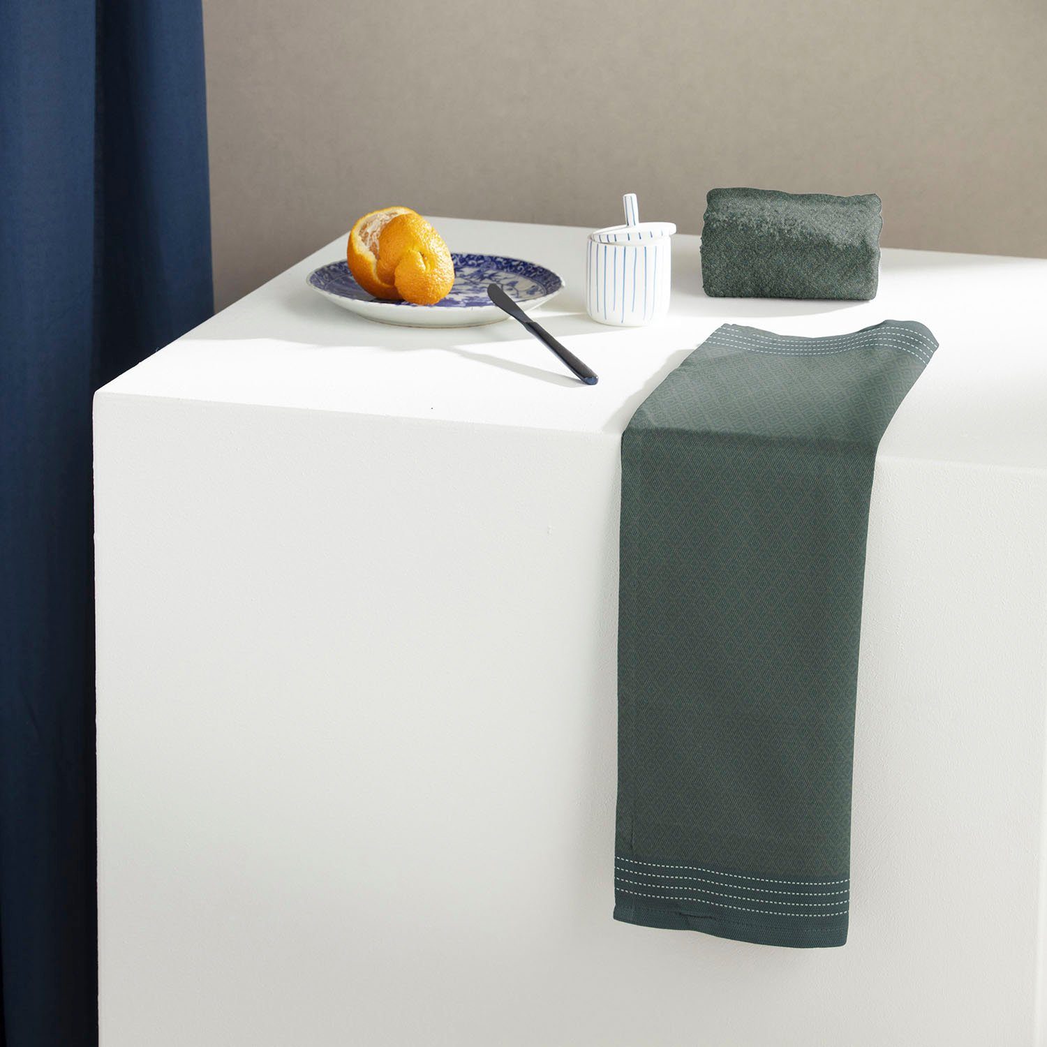 DDDDD Geschirrtuch Akira, aus reiner Baumwolle, (Set, 4-tlg), Combiset: 2 K günstig online kaufen