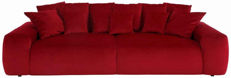 Home affaire Big-Sofa Riveo Luxus, Polsterung für bis zu 140 kg pro Sitzfläche, auch mit Cord-Bezug