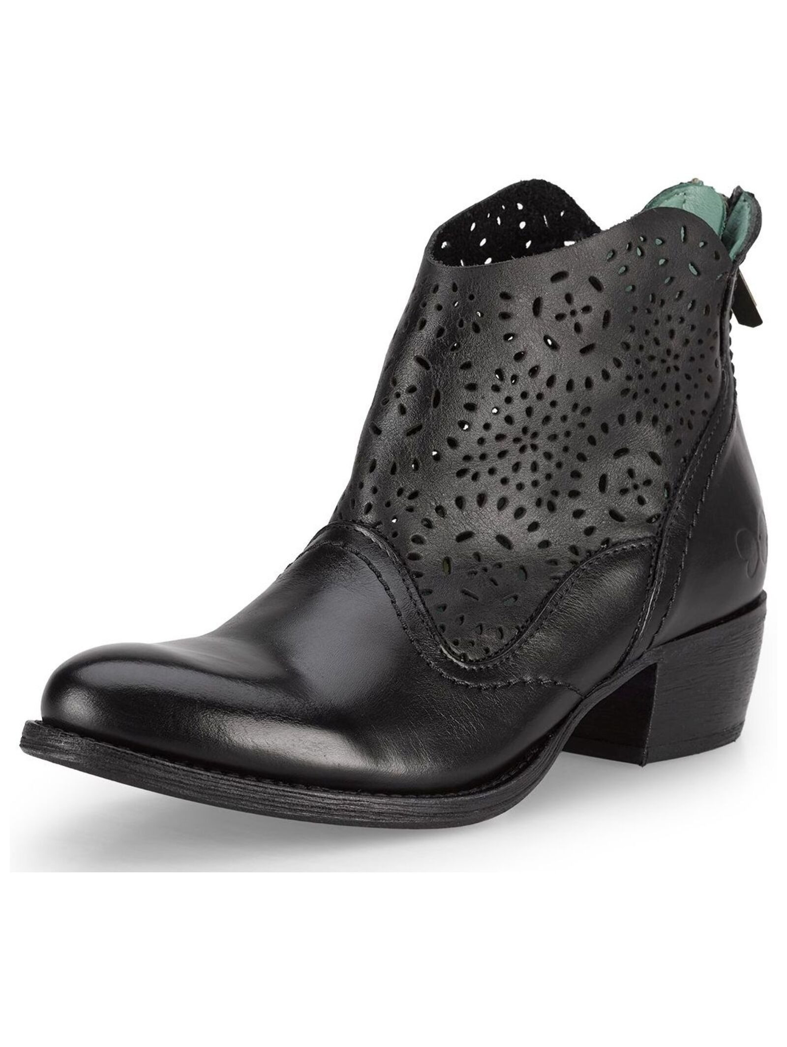 Felmini Stiefelette Leder Cowboy Stiefelette günstig online kaufen