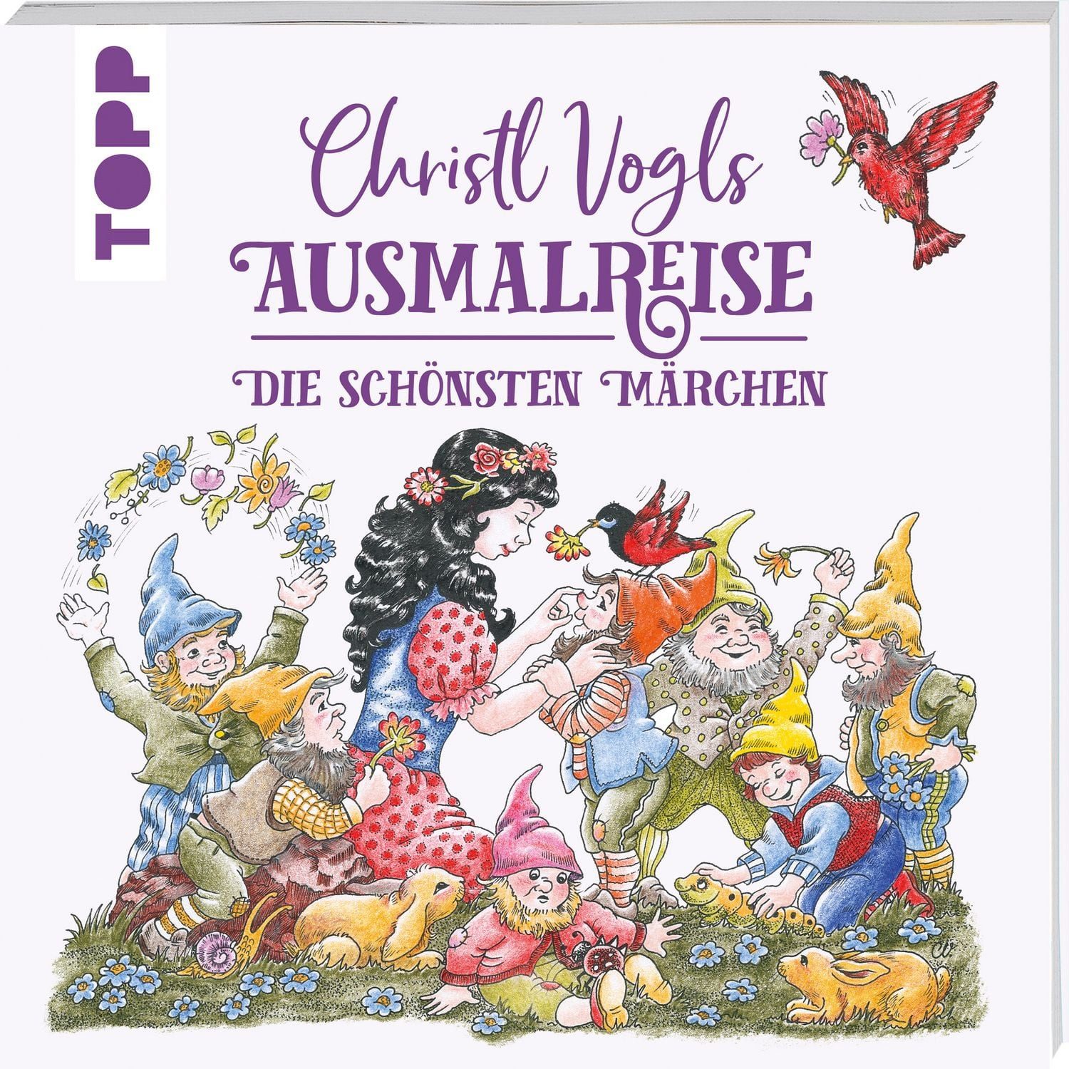 Christl Vogls Ausmalreise - Die schönsten Märchen / Christl Vogl, Ausmalen & träumen