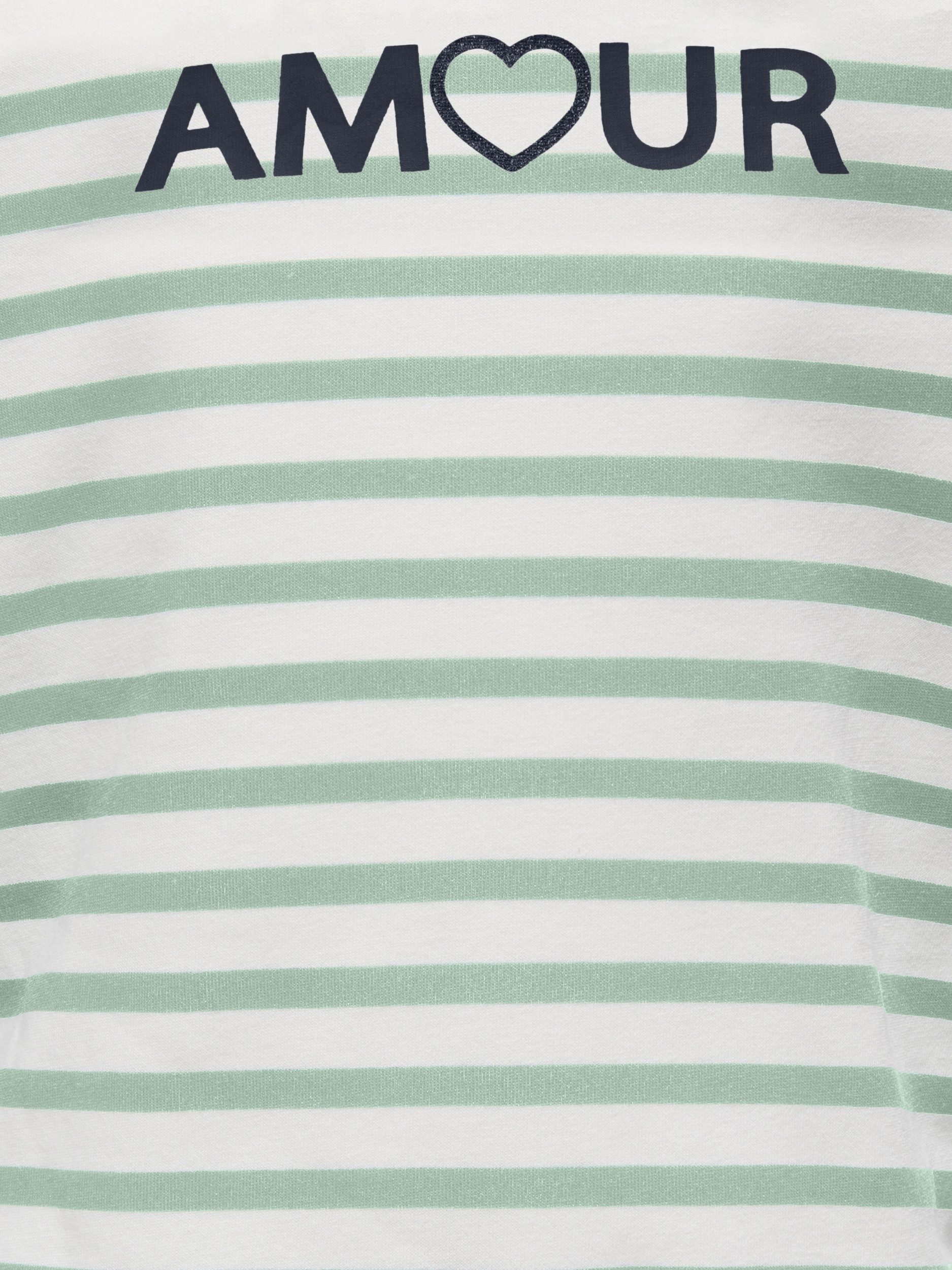 ONLY Sweatshirt KOGADELLE-AMOUR L/S STRIPE HOOD FR