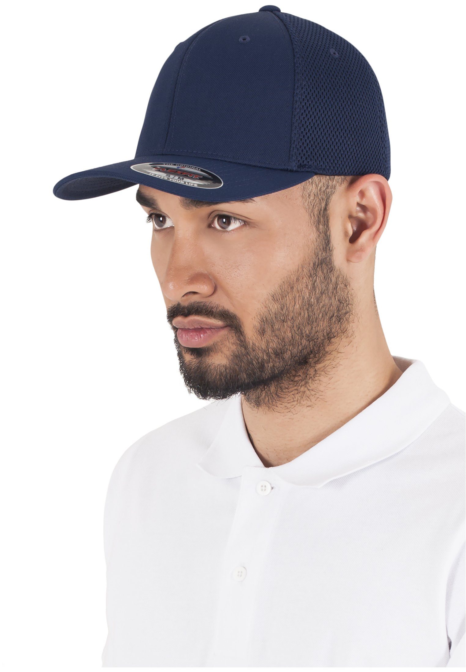 Flex Flexfit Mesh Flexfit Tactel Cap Accessoires navy