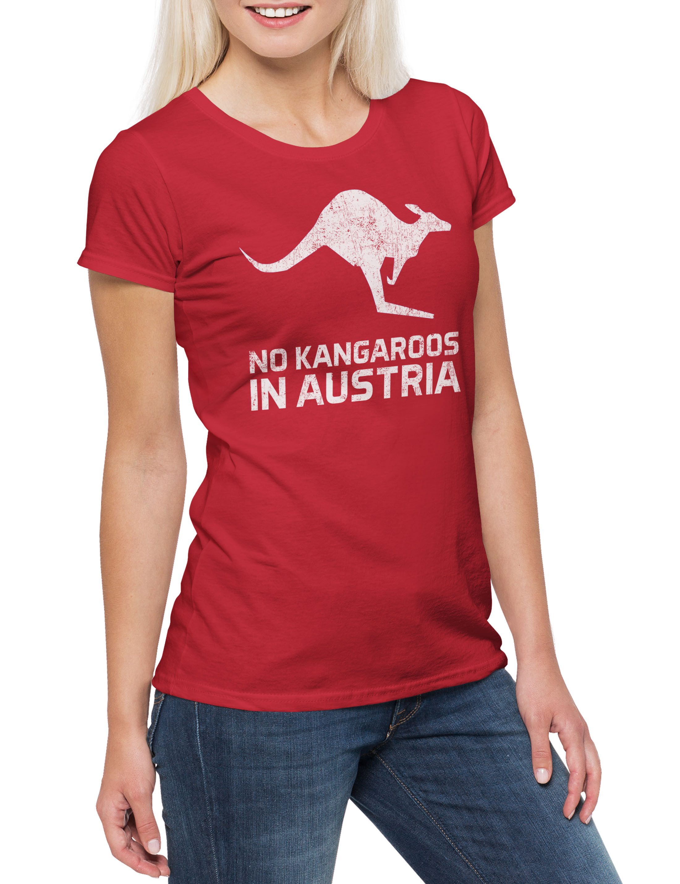 Urban Backwoods Print-Shirt No Kangaroos In günstig online kaufen