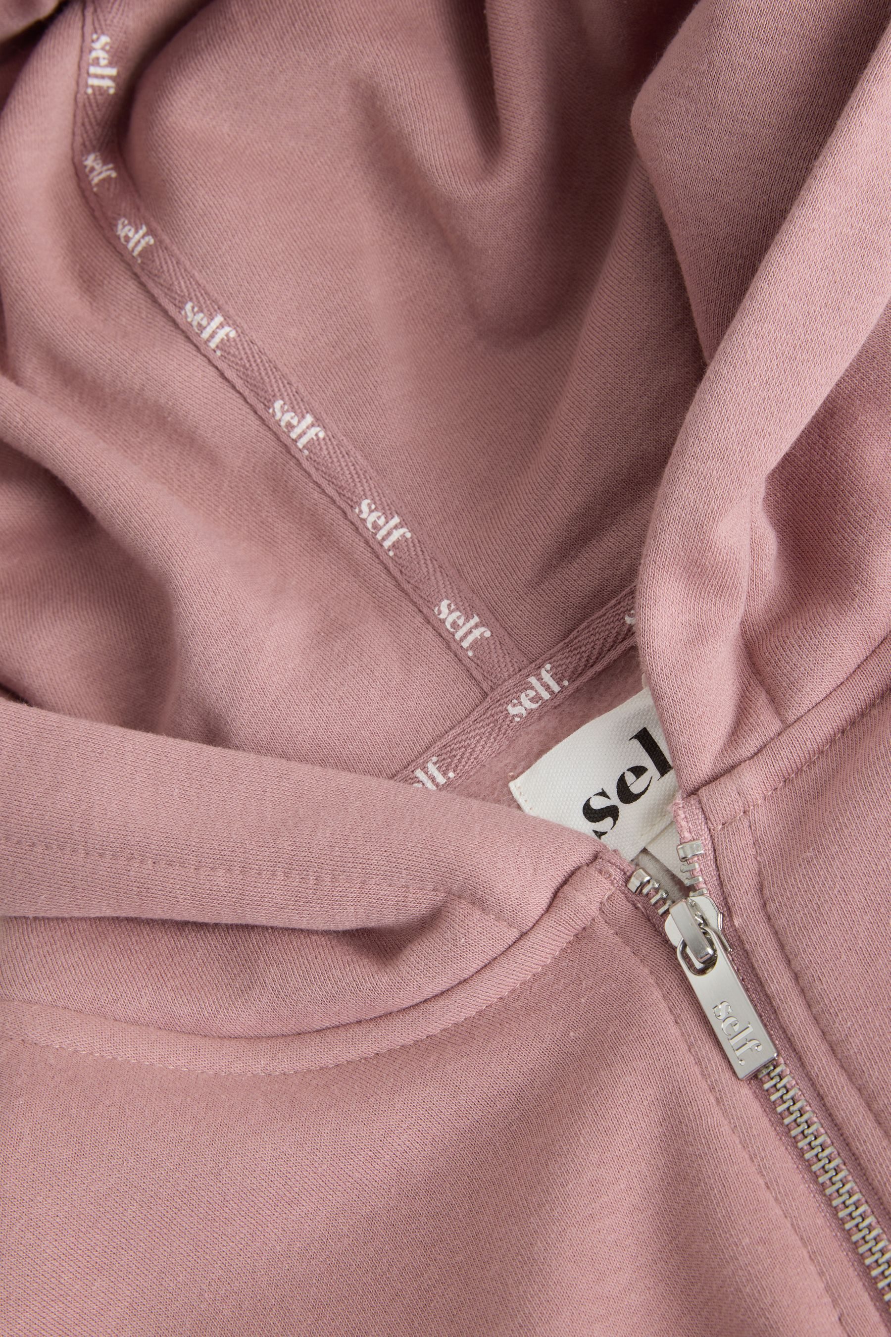 self Sweater Kapuzenjacke mit Reißverschluss (1-tlg) günstig online kaufen