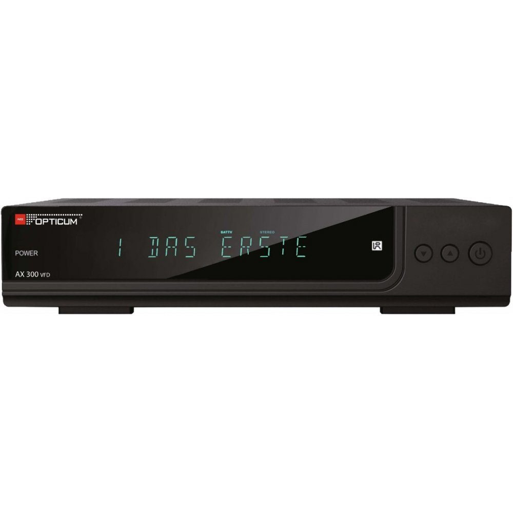 Opticum Red AX 300 VFD PVR HDTV - Receiver - schwarz SAT-Receiver