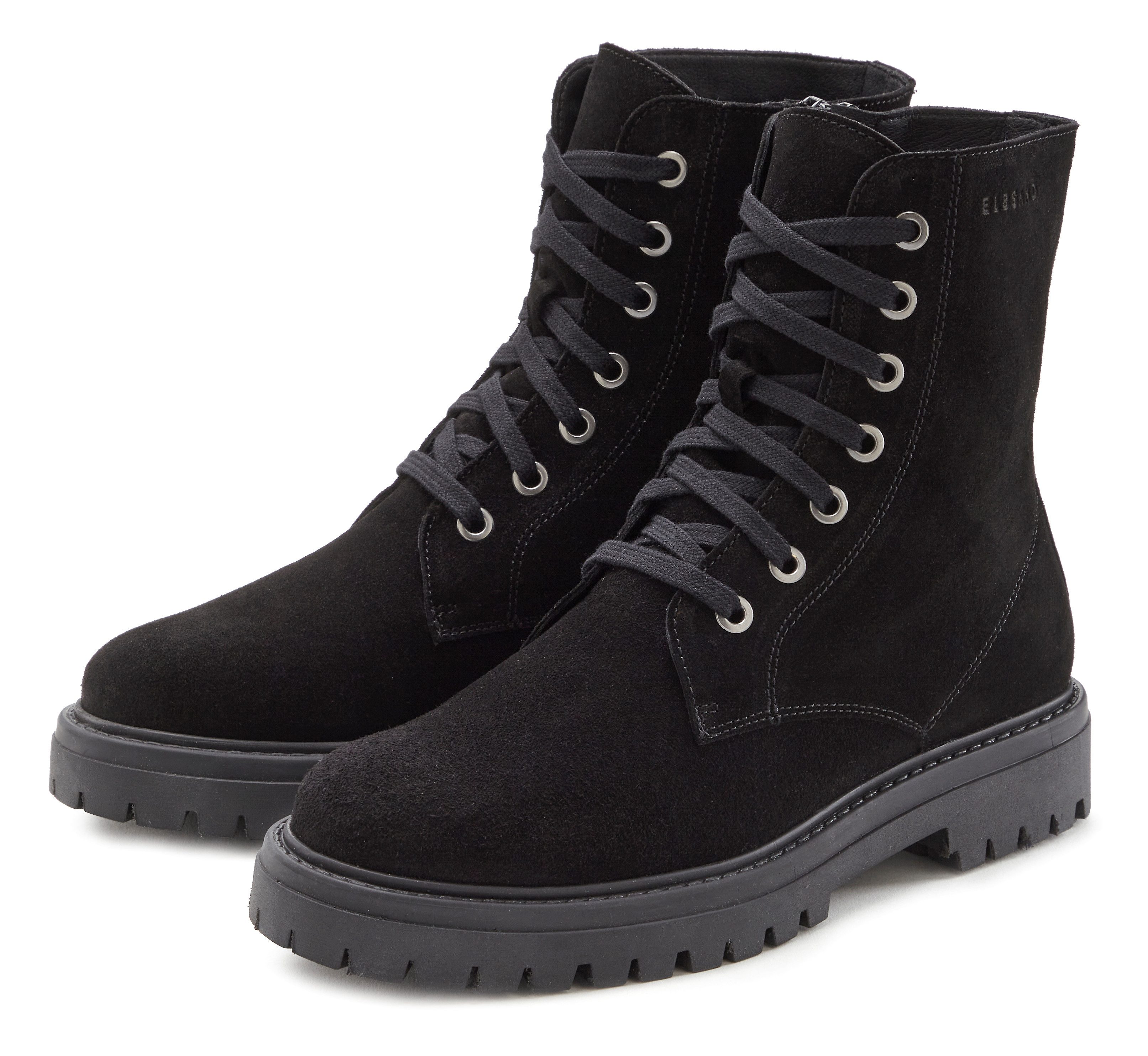 Elbsand Stiefelette Schnürboots, Reißverschlussstiefel, Biker Boots, günstig online kaufen