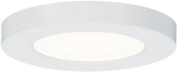 Paulmann LED Einbaustrahler LED Einbaupanel Cover-it rund 116mm 6W 3.000K Weiß matt, LED fest integriert, Warmweiß, LED Einbaupanel Cover-it rund 116mm 6W 3.000K Weiß matt