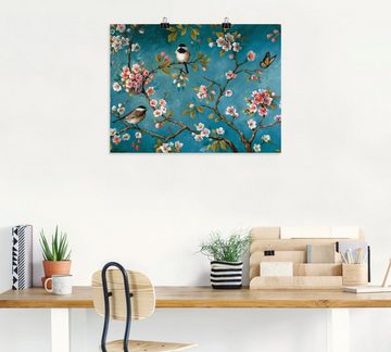 Artland Wandbild Blüte I, Blumen (1 St), als Leinwandbild, Poster, Wandaufkleber in verschied. Größen