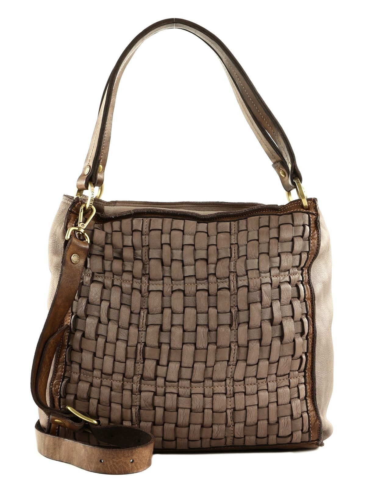 Caterina Lucchi Umhängetasche Shopping Bag, aus echtem Kalbsleder