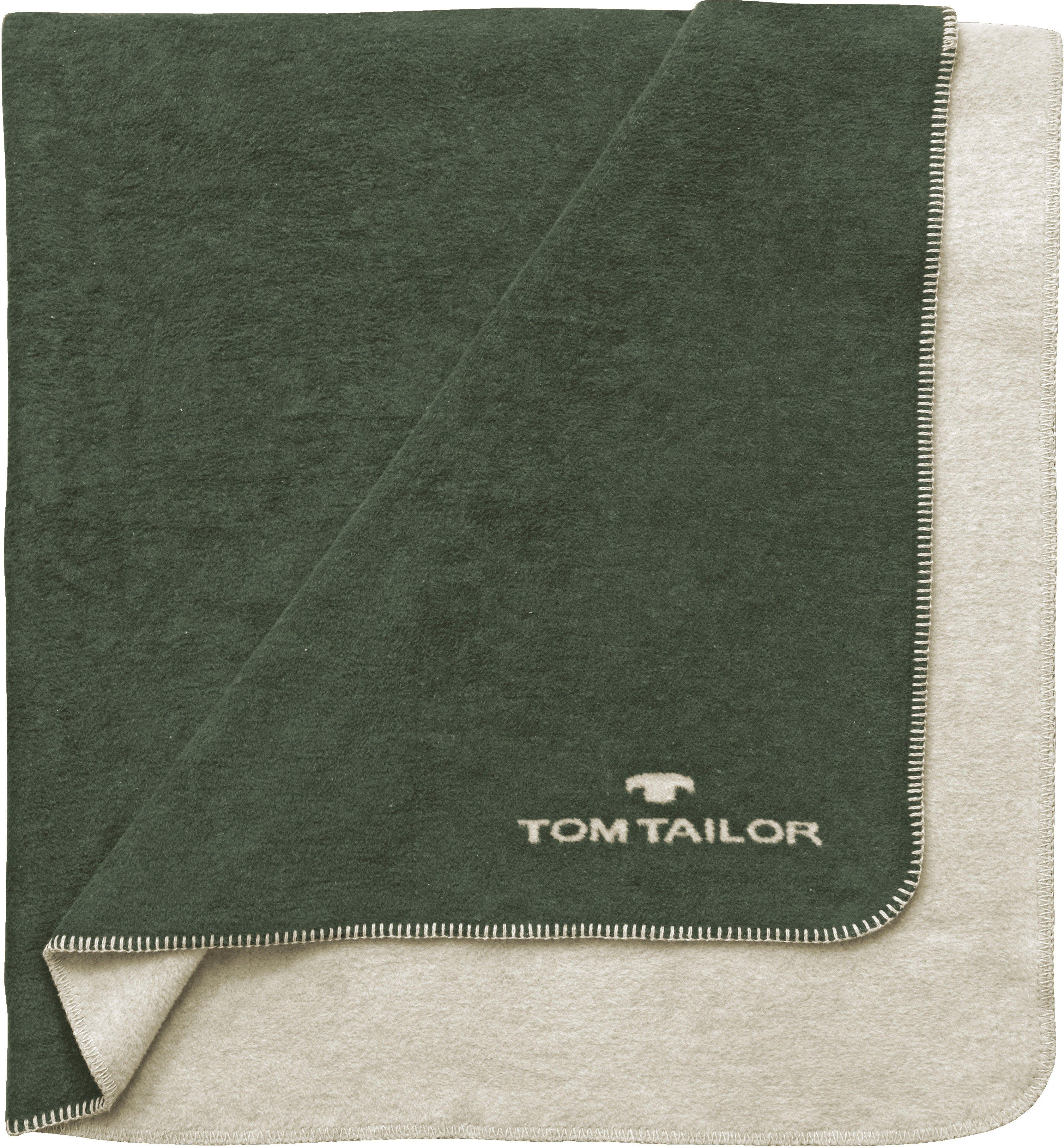 Wohndecke Basti, TOM TAILOR HOME, Doubleface Decke, Kuscheldecke