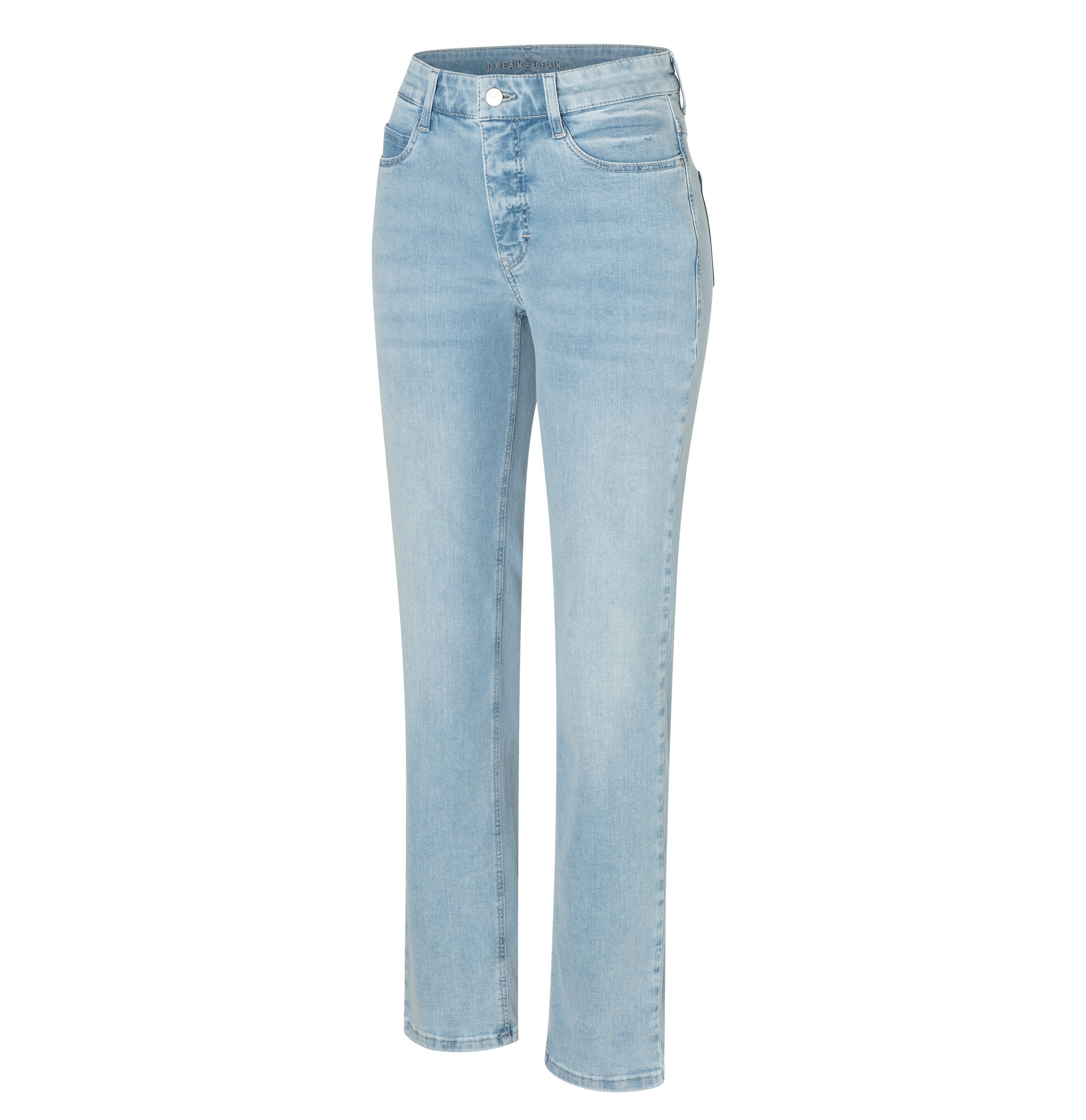 MAC Stretch-Jeans MAC DREAM aqua blue random wash 5401-90-0355L D452 – Bild 3 von 5
