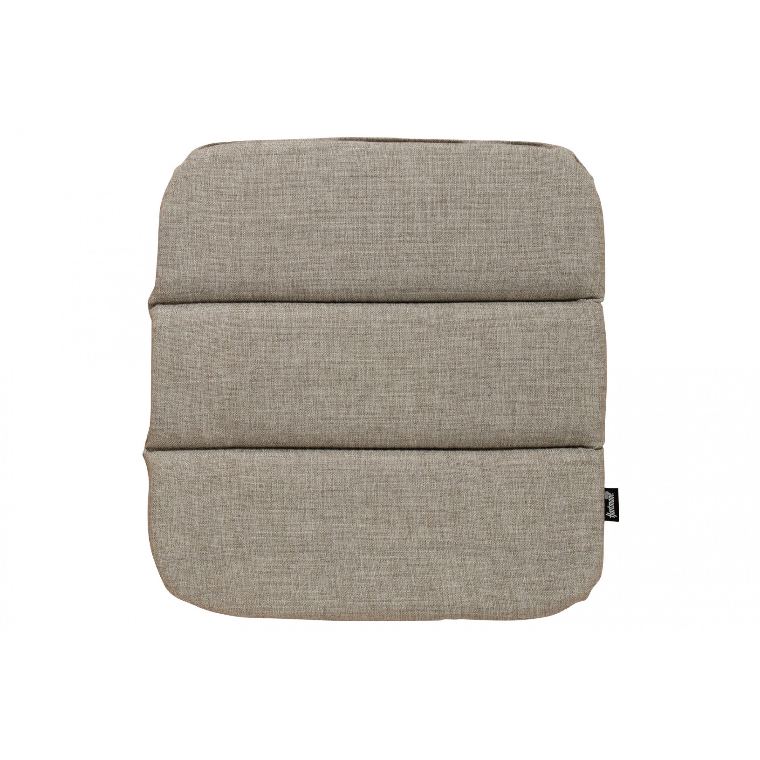 Hartman Sitzauflage Hartman Bahama 44X40X3 Sitzkissen Delphine Teflon silber