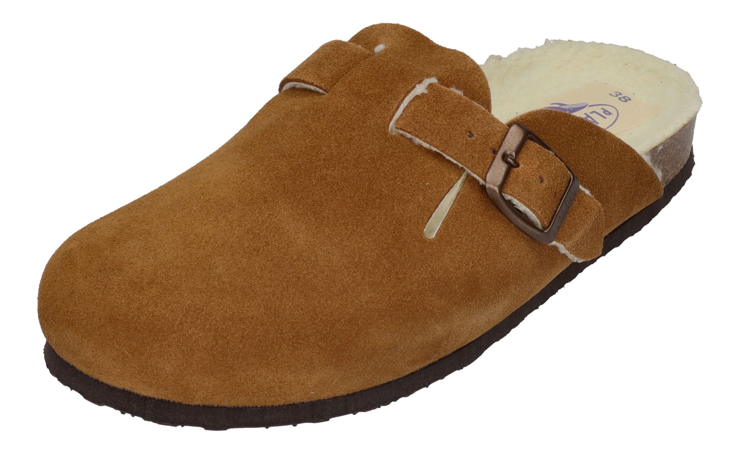 Plakton BLOGG WOOL Pantolette tostado