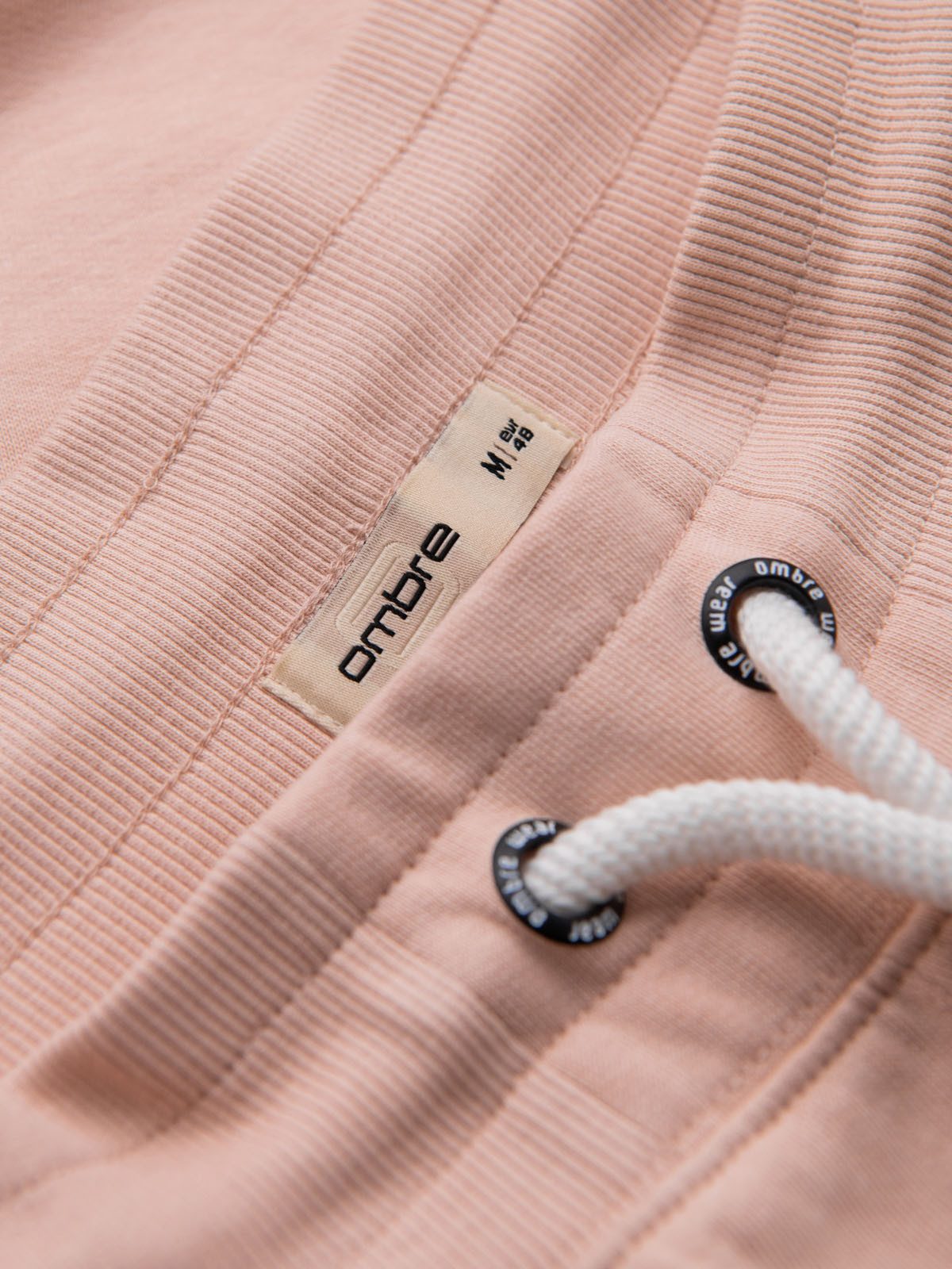 Sweatshorts Herrenshorts aus Strick mit Kordelzug in der Taille und Taschen