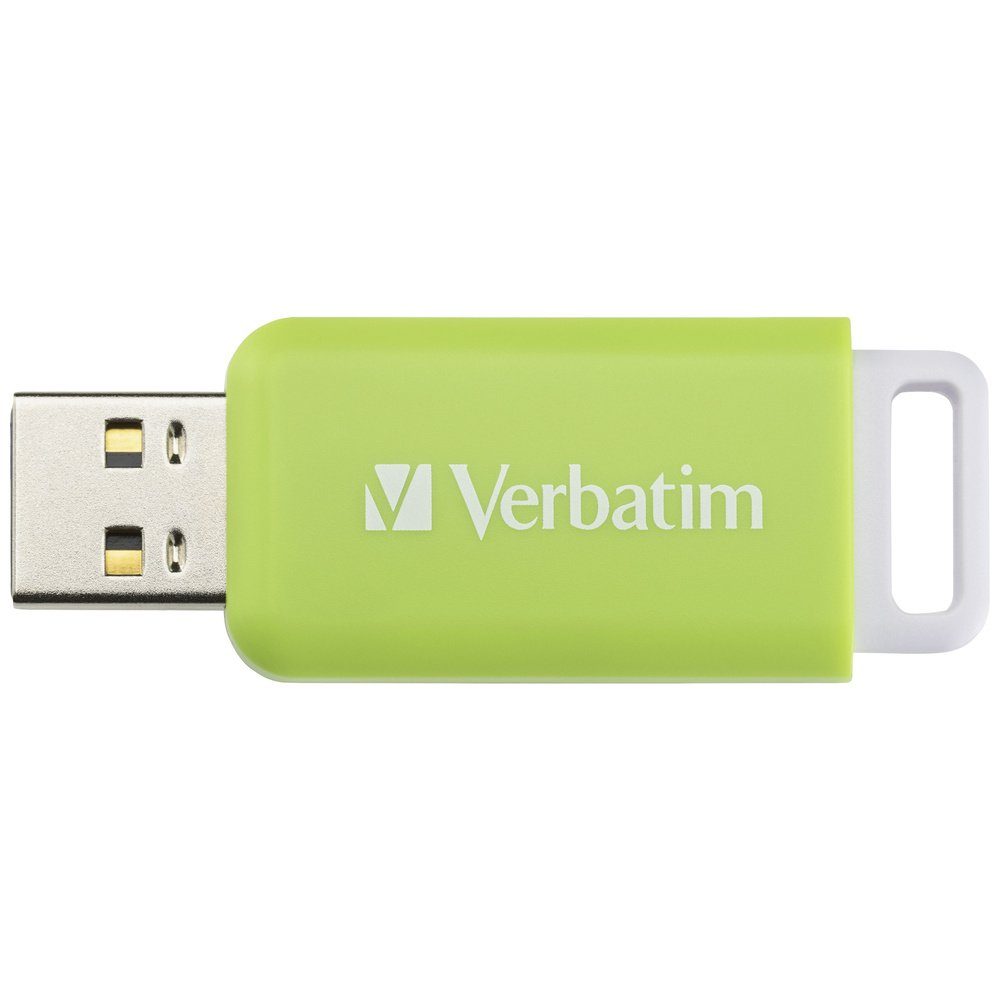 Verbatim Verbatim V DataBar USB 2.0 Drive USB-Stick 32 GB Grün 49454 USB-A (US USB-Stick