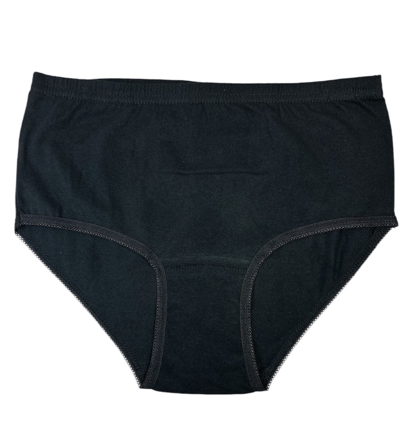 Toker Collection® Taillenslip Damen Taillenslip Baumwolle mit Elasthan 6er Pack (Spar Pack, 6er Pack)